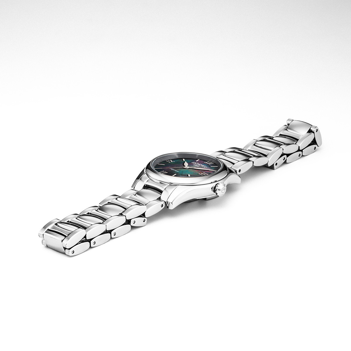 ROAMER Eleganza Black Pearl Dial 30mm Silver Stainless Steel Bracelet 974847-41-80-20 - 3