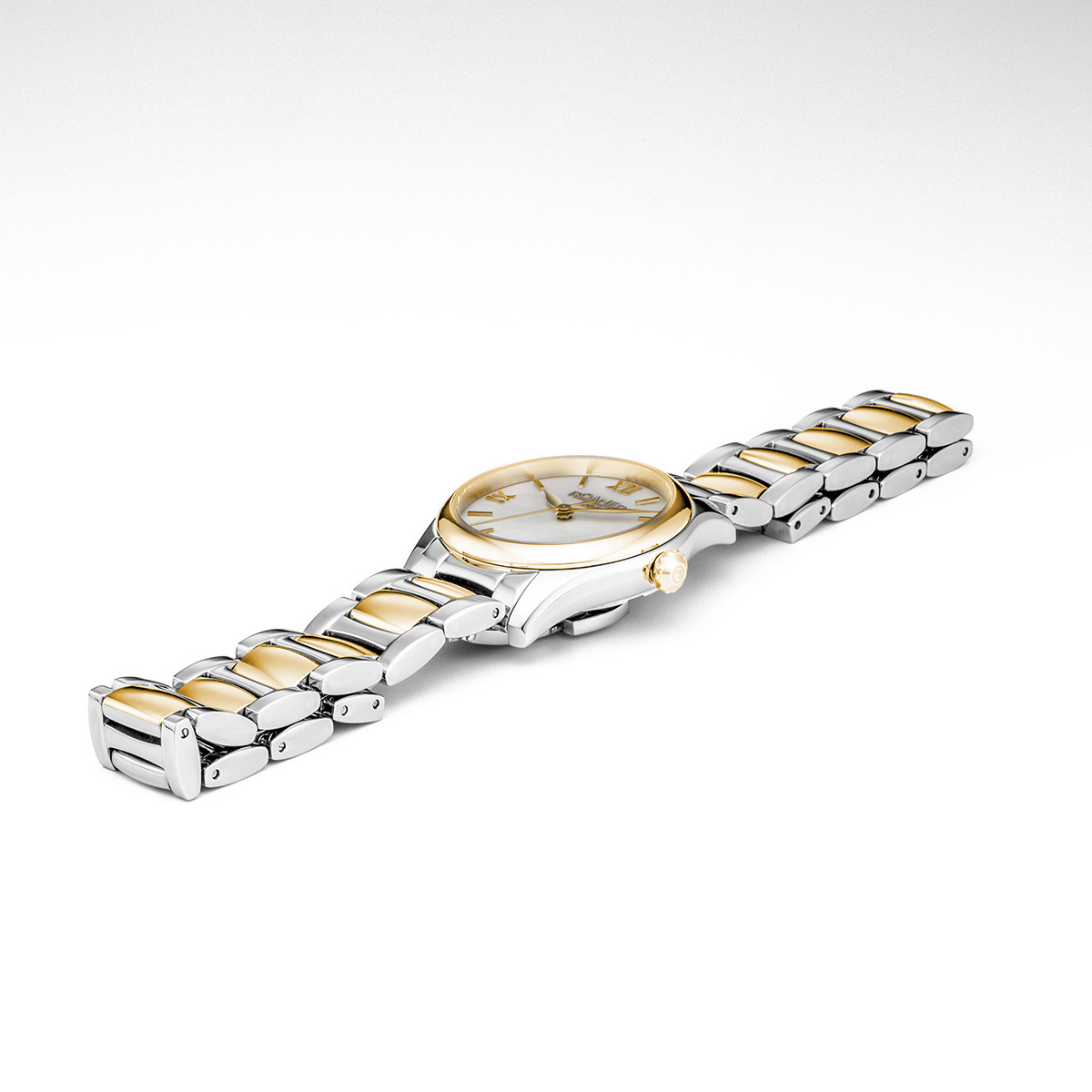 ROAMER Eleganza White Pearl Dial 30mm Two Tone Gold Stainless Steel Bracelet 974847-47-20-20 - 3