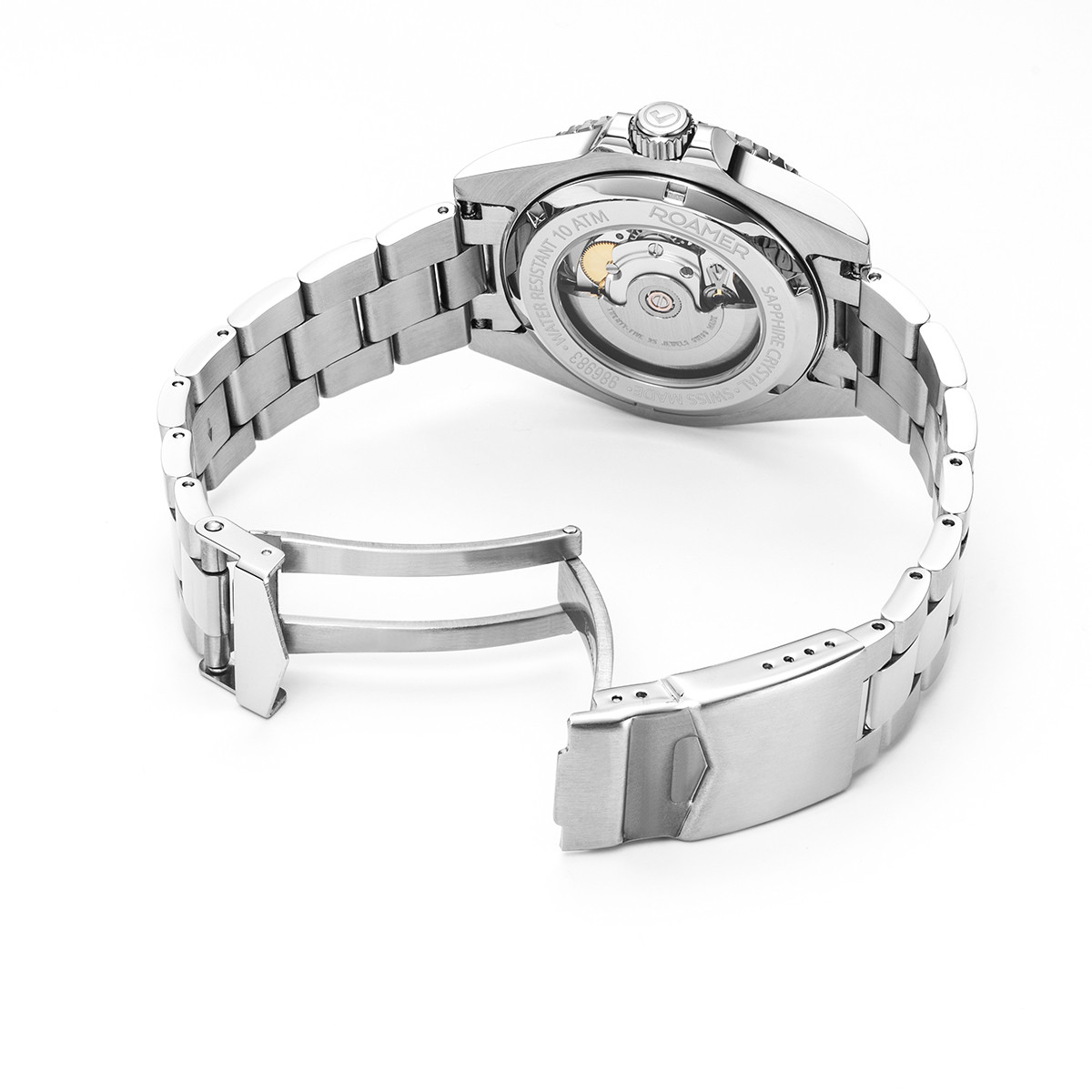 ROAMER Premier Automatic 42mm Silver Stainless Steel Bracelet 986983-41-85-20 - 4
