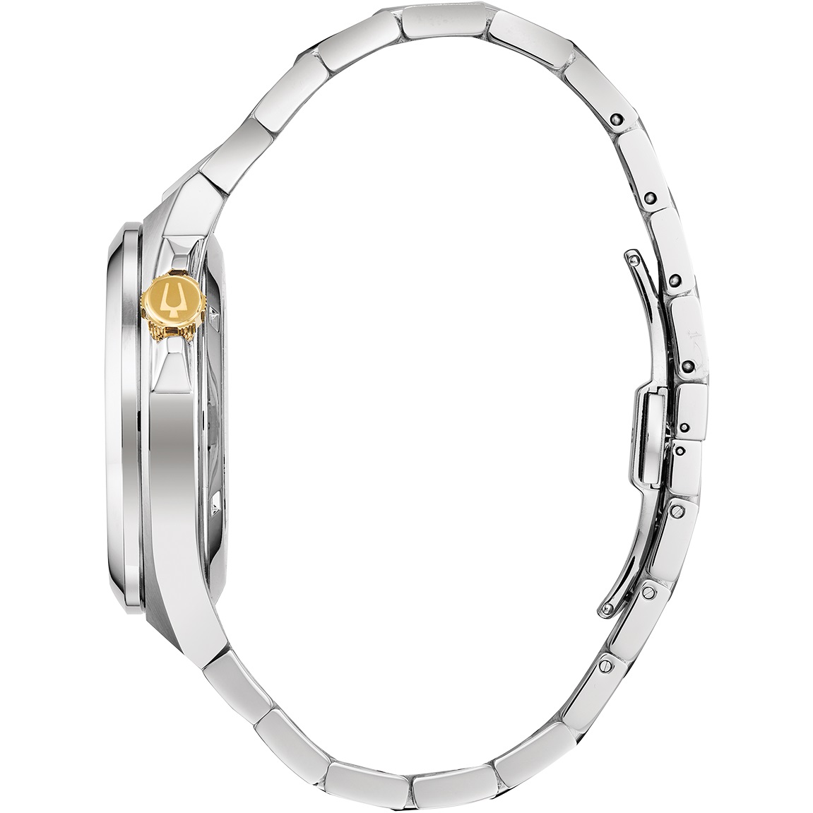 BULOVA Maquina Skeleton Automatic Black Dial 46mm Silver Stainless Steel Bracelet 98A224 - 5