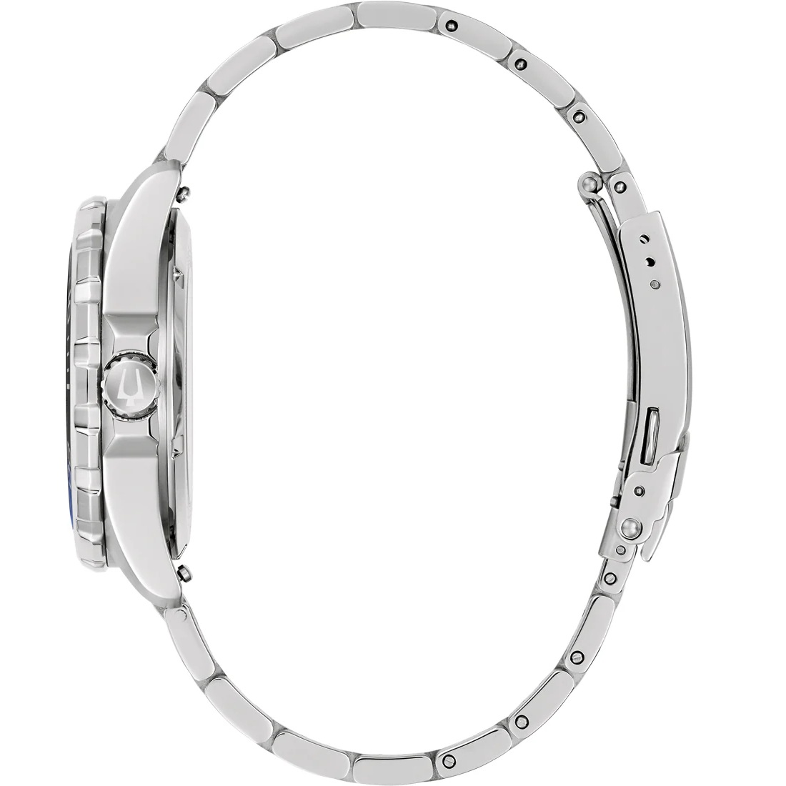 BULOVA Marine Star Series B Automatic Blue Dial 41mm Silver Stainless Steel Bracelet 98B466 - 3