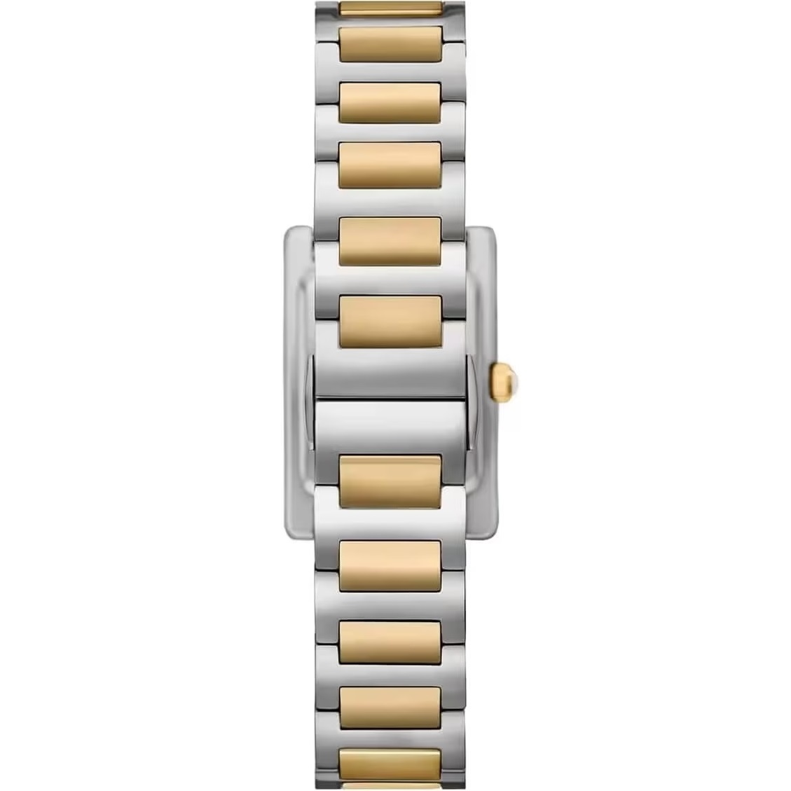 EMPORIO ARMANI Genni Crystals White Pearl Dial 22mm Two Tone Gold Stainless Steel Bracelet AR11642 - 7