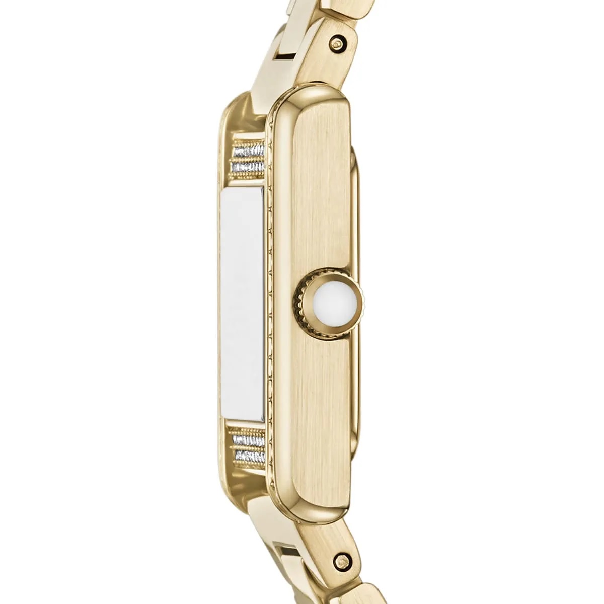 EMPORIO ARMANI Genni Mini Crystals Ivory Dial 20mm Gold Stainless Steel Bracelet AR11663 - 7