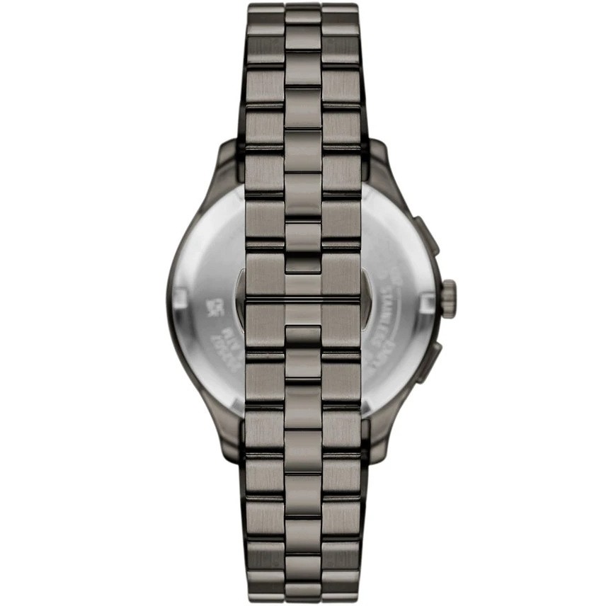 EMPORIO ARMANI Dario Chronograph Blue Dial 41mm Black Stainless Steel Bracelet AR11729 - 5