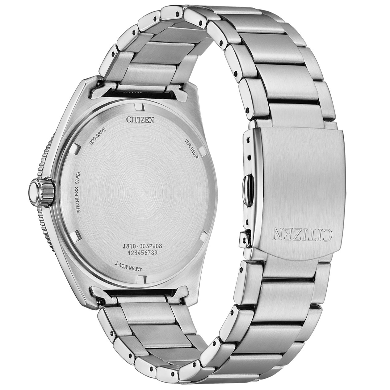 CITIZEN Marine Sports Eco-Drive Green Dial 43mm Silver Stainless Steel Bracelet AW1880-55X - 