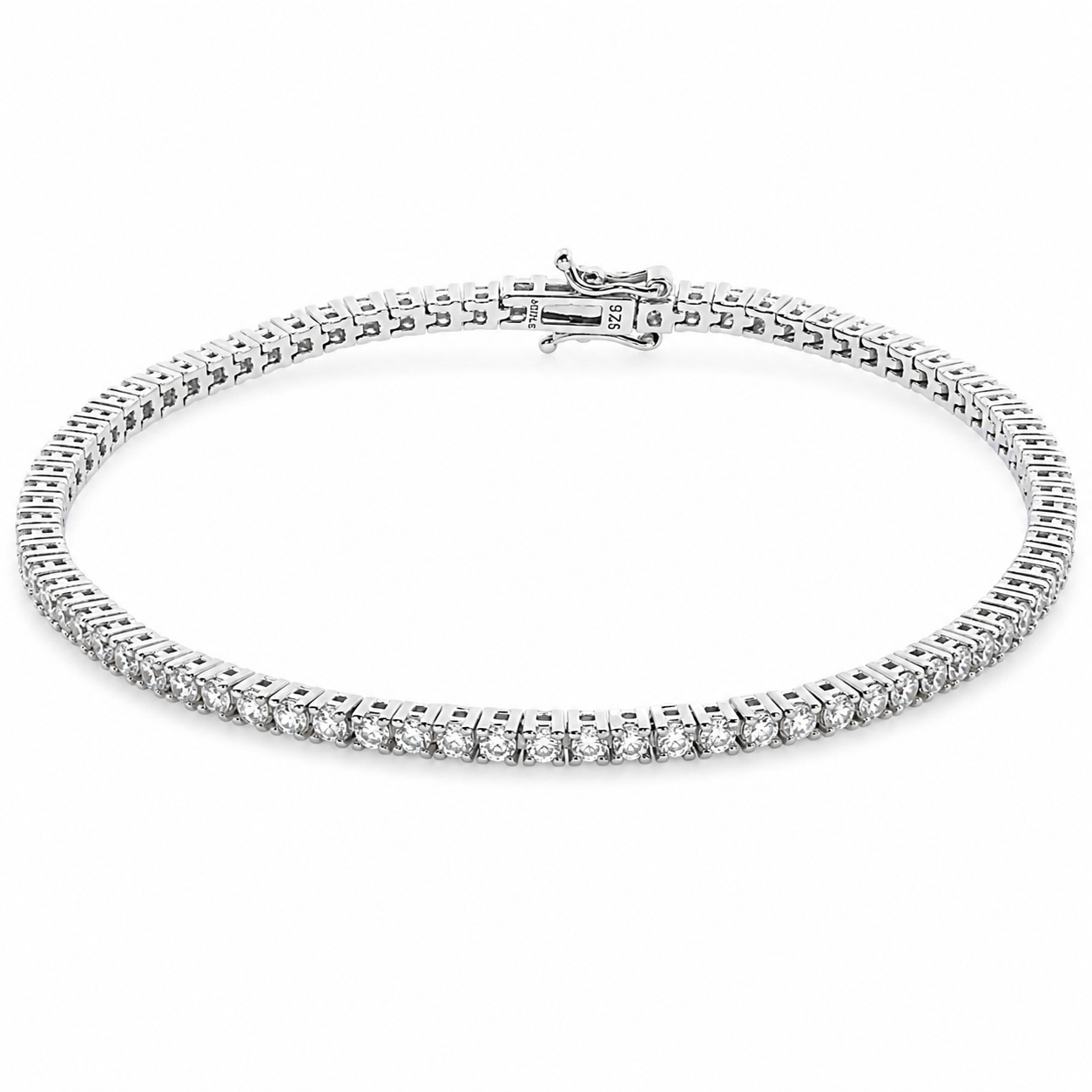 JOOLS Row BRACELET from Silver 925° with Zircon Stones B3534-617