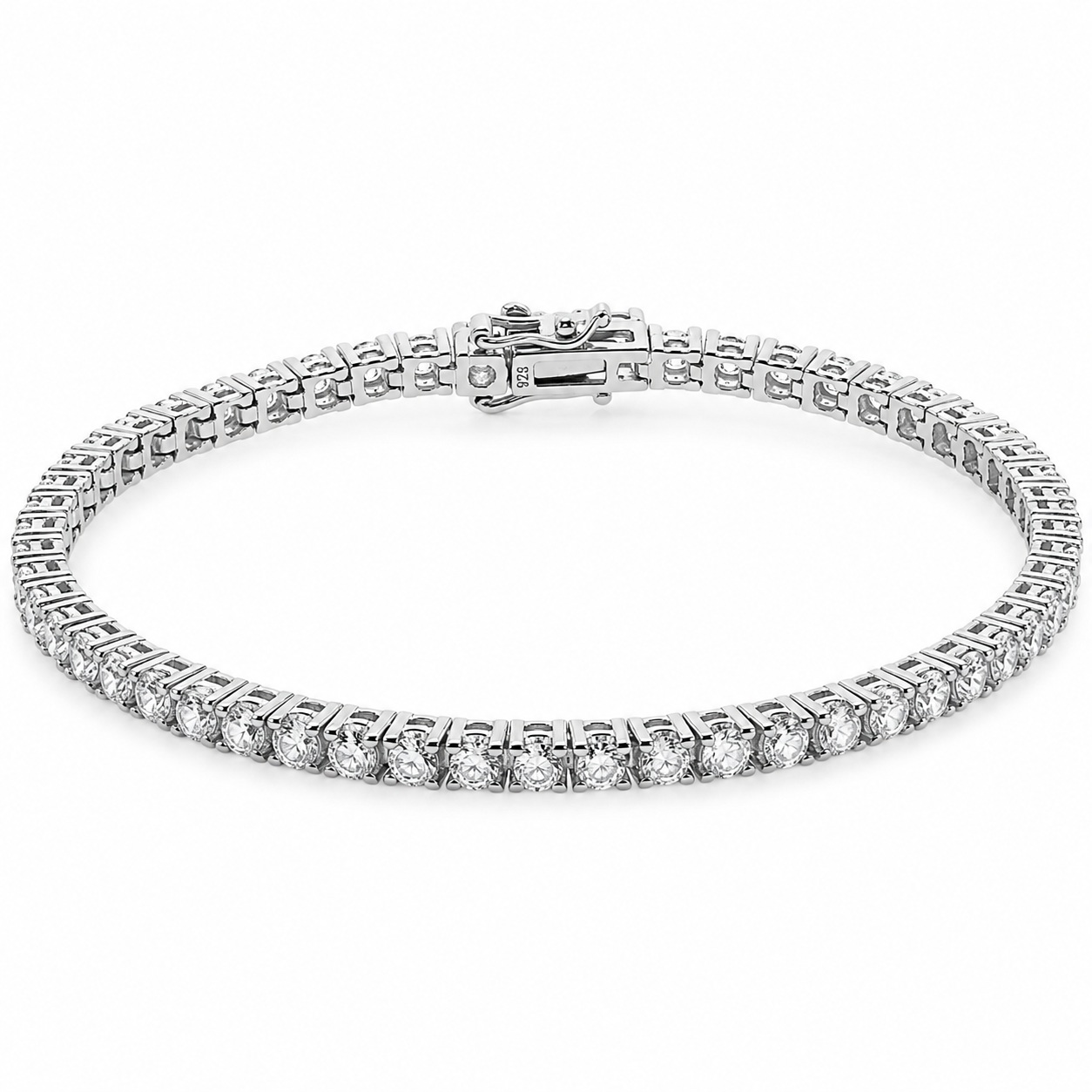 JOOLS Row BRACELET from Silver 925° with Zircon Stones B3535-617