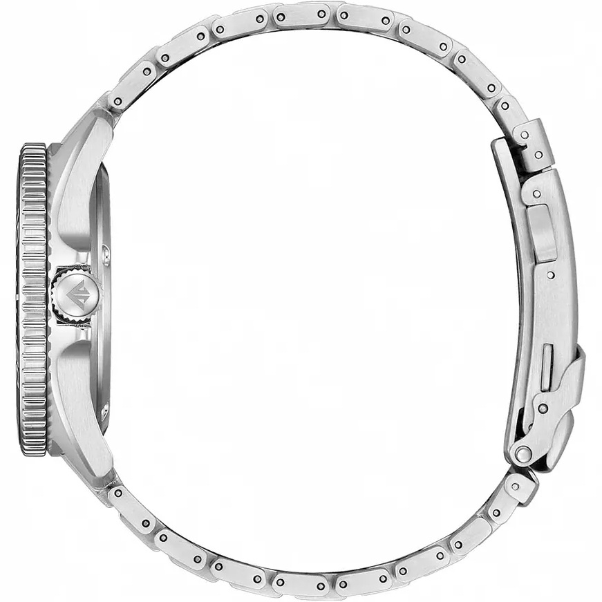 CITIZEN Promaster Eco-Drive Diver 200M Black Dial 40.55mm Silver Stainless Steel Bracelet BN0261-51E - 
