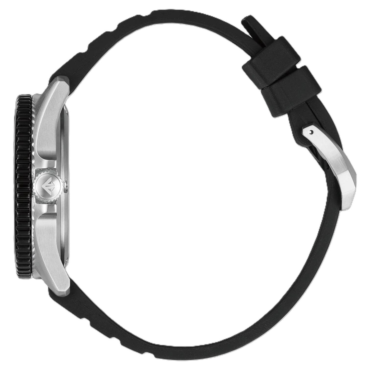 CITIZEN Promaster Diver's Eco-Drive Black Dial 41mm Silver Stainless Steel Black Rubber Strap BN0266-07E - 3