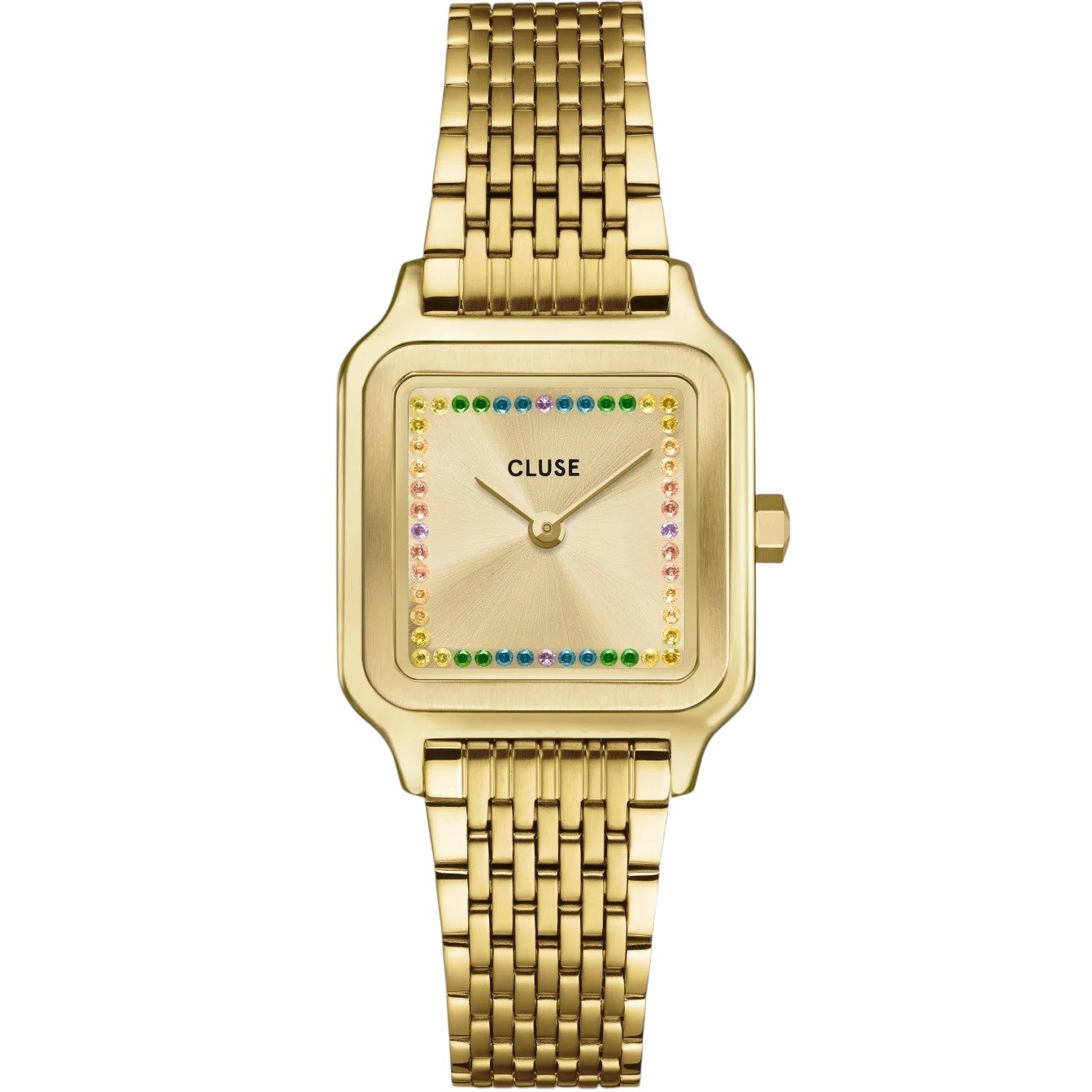 CLUSE Gracieuse Petite Gold Dial 24mm Gold Stainless Steel Bracelet CW11823 - 