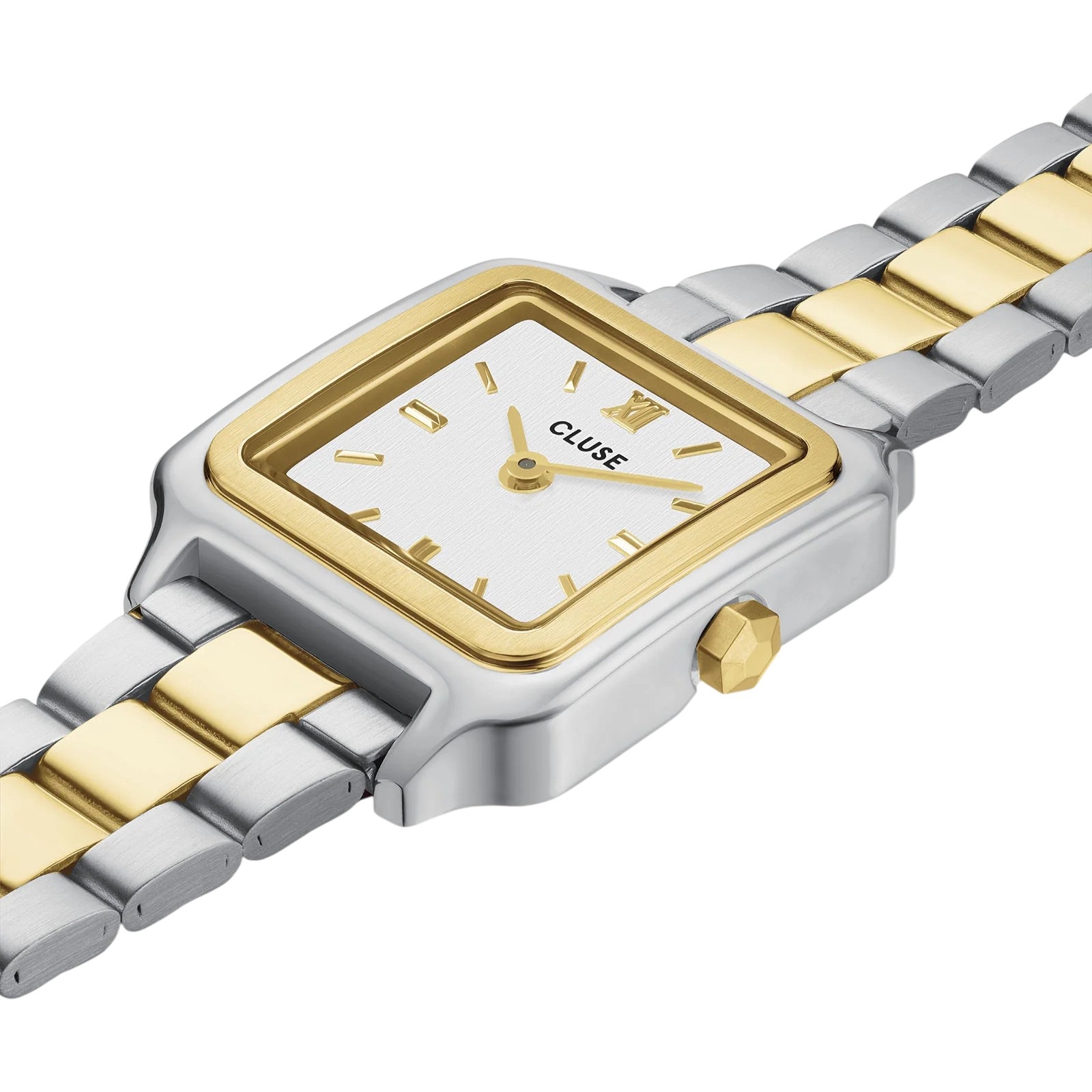 CLUSE Gracieuse  Mini White Dial 21mm Two-Tone Gold and Silver Stainless Steel Bracelet CW15501 - 3