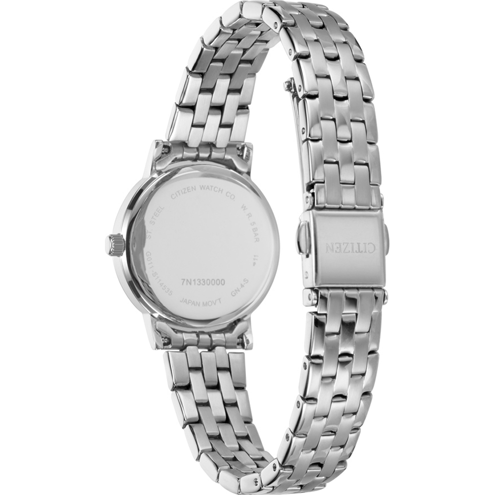 CITIZEN Core Collection Blue Dial 28mm Silver Stainless Steel Bracelet EU6090-54L - 3