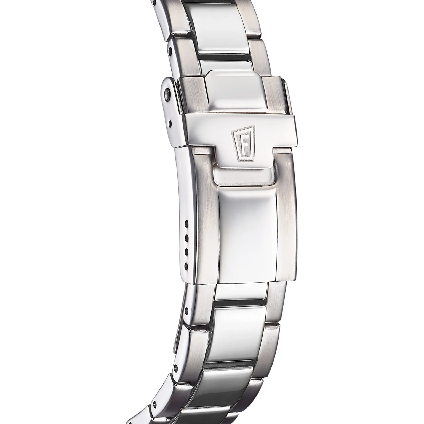 FESTINA Boyfriend Crystals White Pearl Dial 34.5mm Silver Stainless Steel Bracelet F20503/1 - 