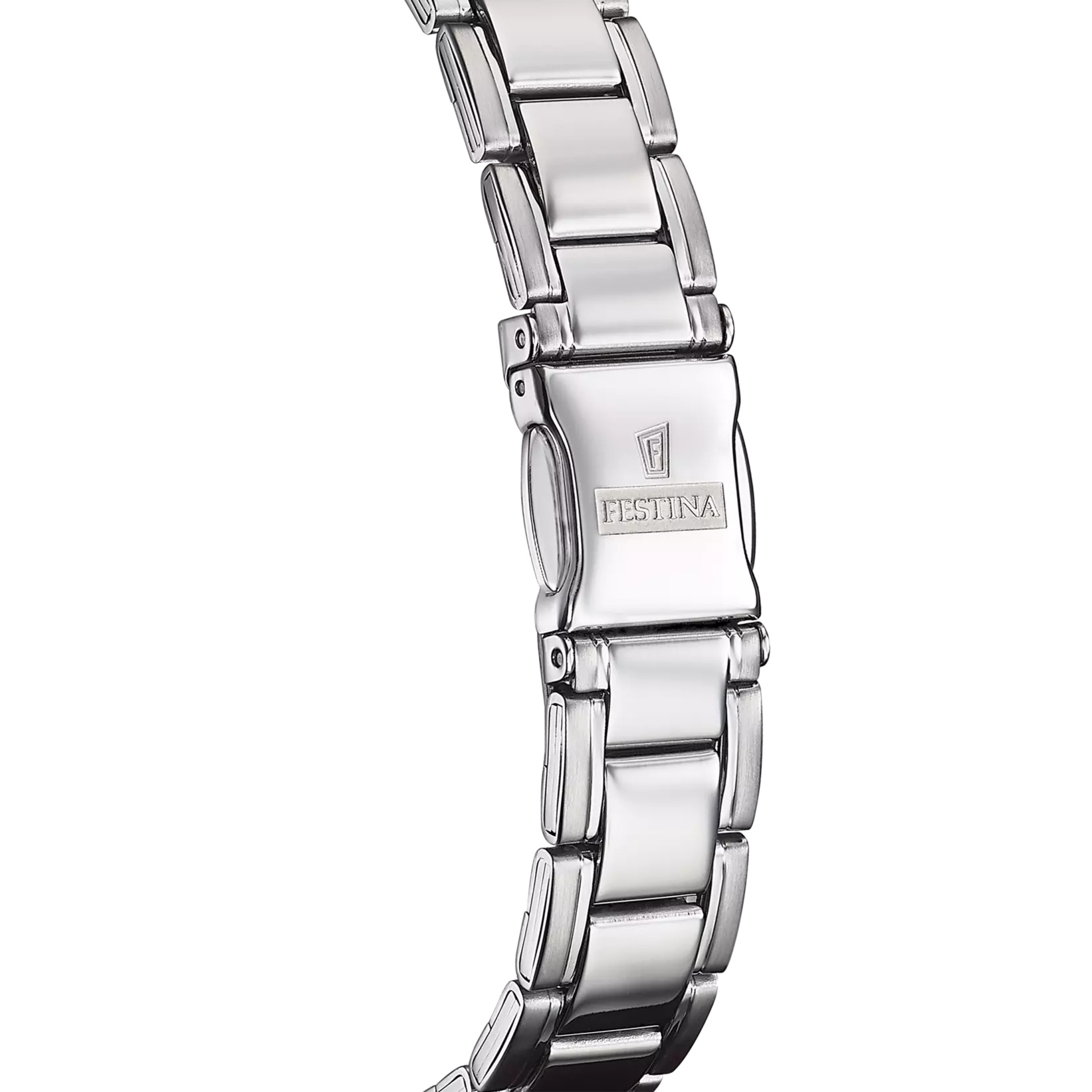 FESTINA Classic Women's White Dial 30.8mm Silver Stainless Steel Bracelet F20509/2 - 