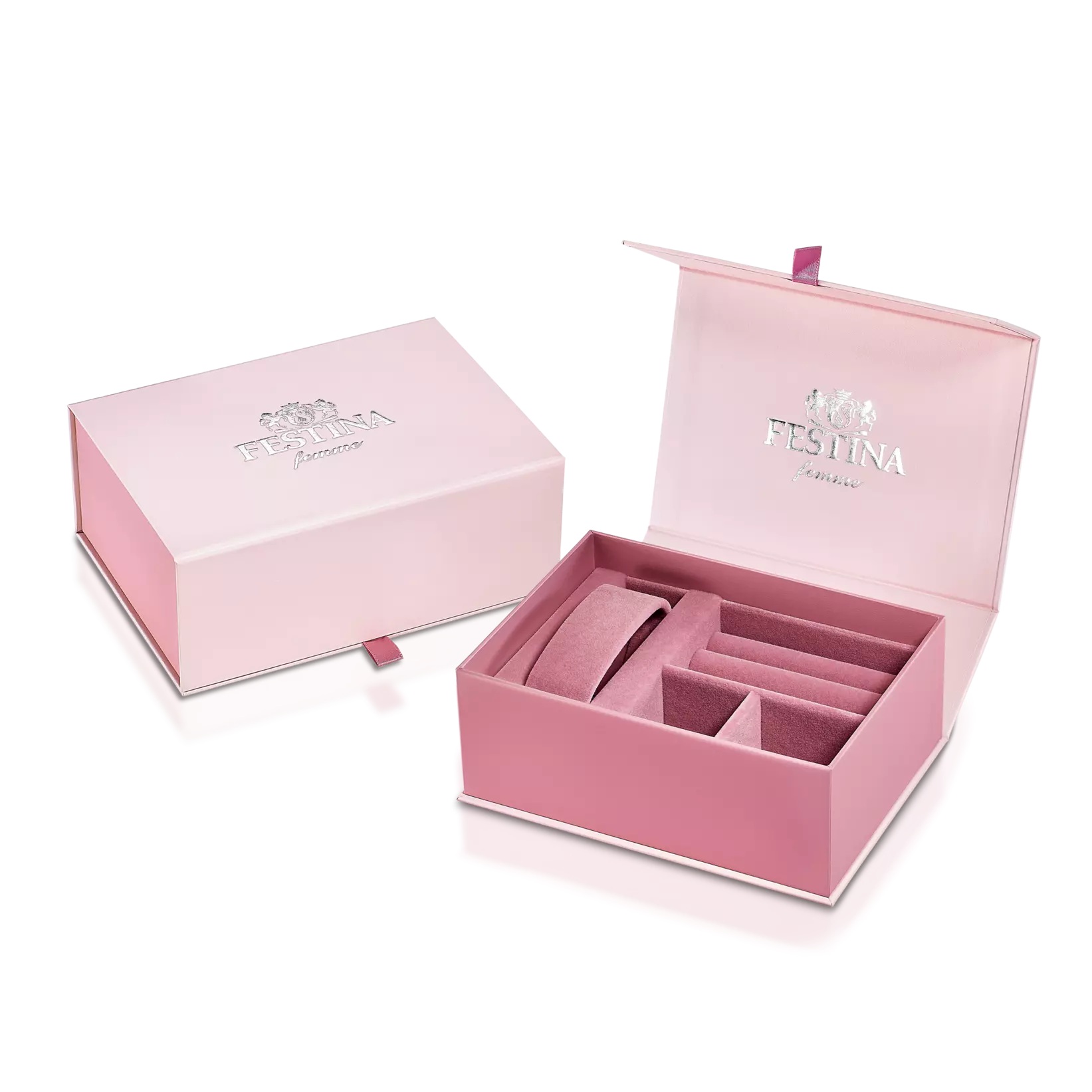 FESTINA Classic Women's White Dial 30.8mm Silver Stainless Steel Bracelet F20509/2 - 3