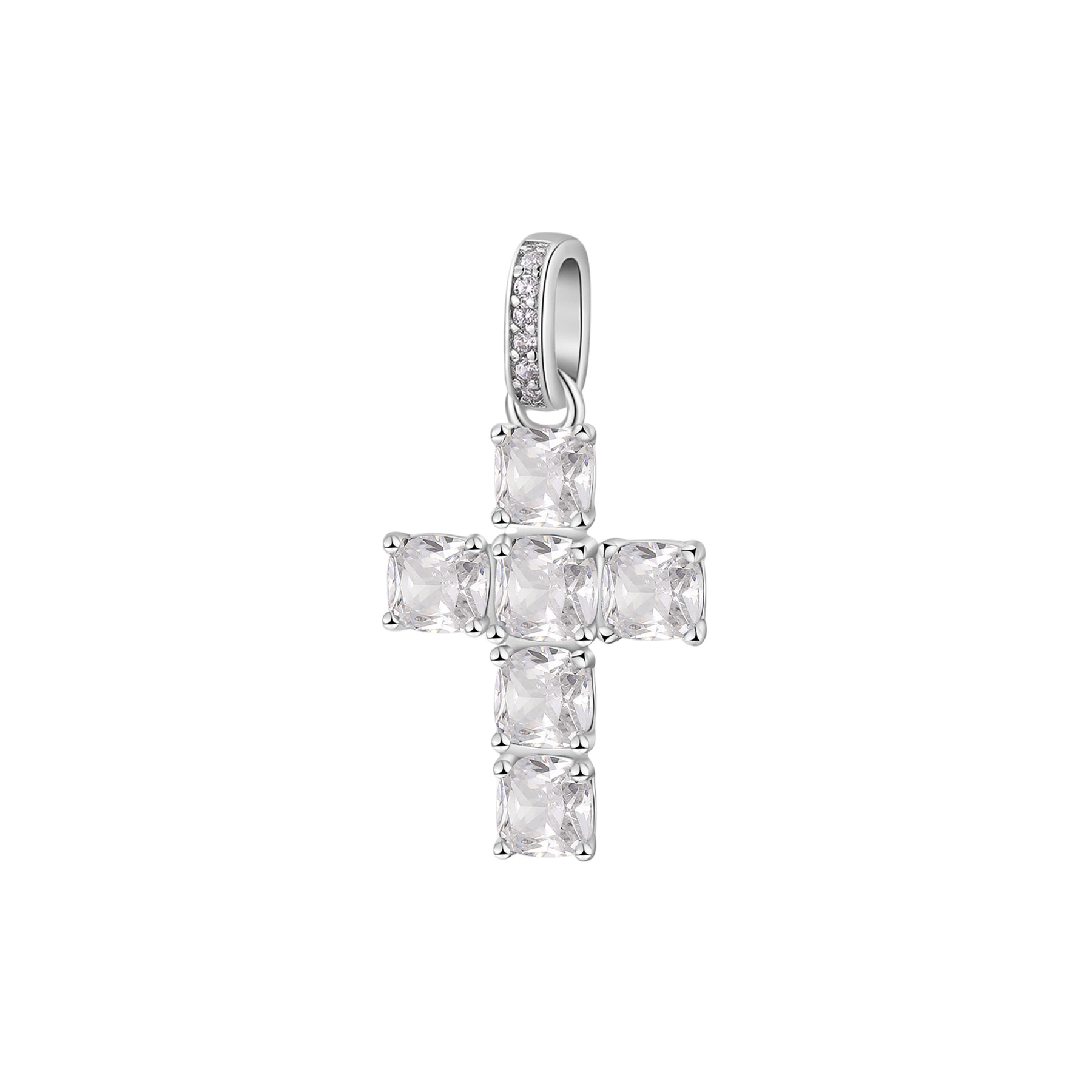 ΣΤΑΥΡΟΣ BROSWAY Jewellery Fancy Infinite White από Ασήμι 925° με Λευκές Πέτρες Ζιργκόν FIW119 - 