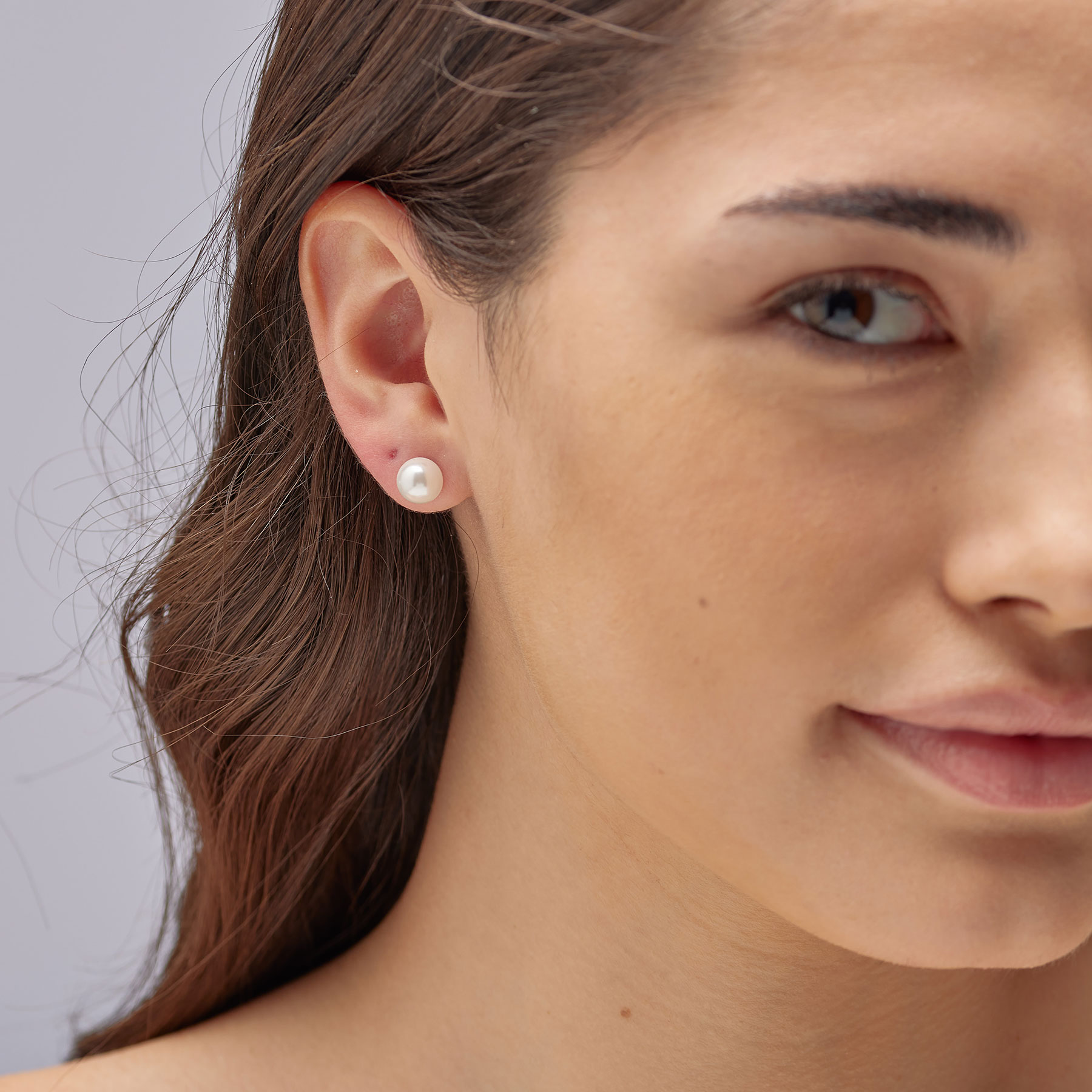 ΣΚΟΥΛΑΡΙΚΙΑ BROSWAY Jewellery Fancy Infinite White από Ασήμι 925° με Μαργαριτάρι FIW143 - 