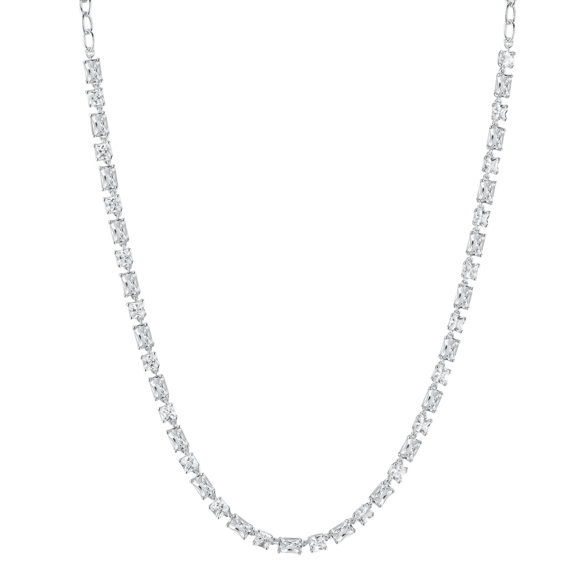 ΚΟΛΙΕ BROSWAY Jewellery Fancy Infinite White από Ασήμι 925° με Λευκές Πέτρες Ζιργκόν FIW38 - 