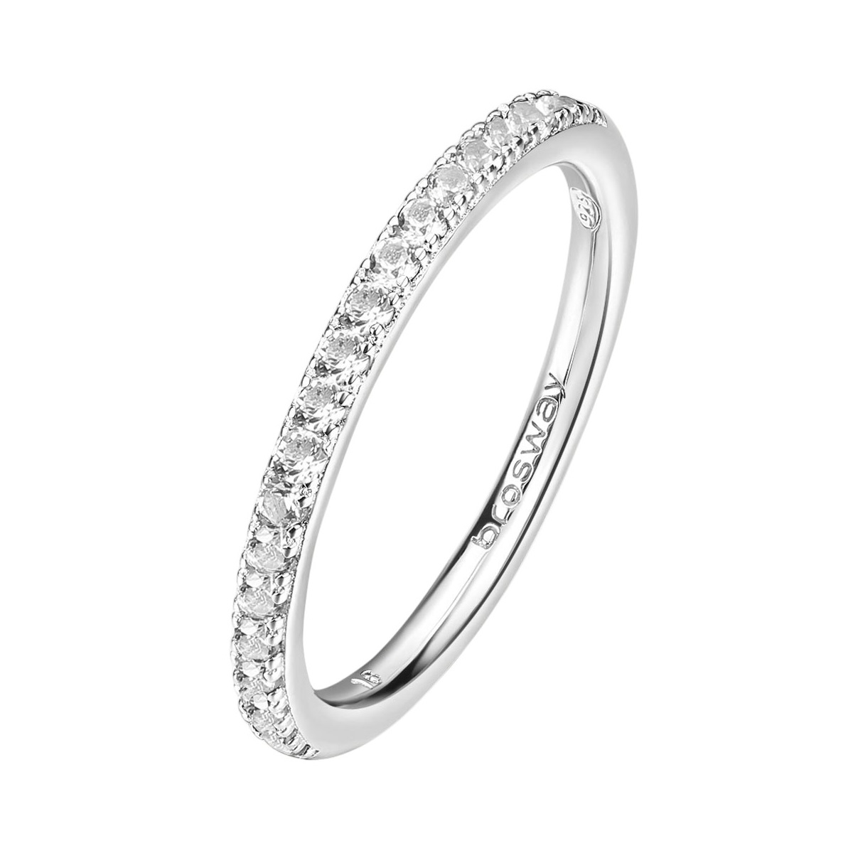 ΔΑΧΤΥΛΙΔΙ Σειρέ BROSWAY Jewellery Fancy Infinite White από Ασήμι 925° με Λευκές Πέτρες Ζιργκόν FIW74 - 