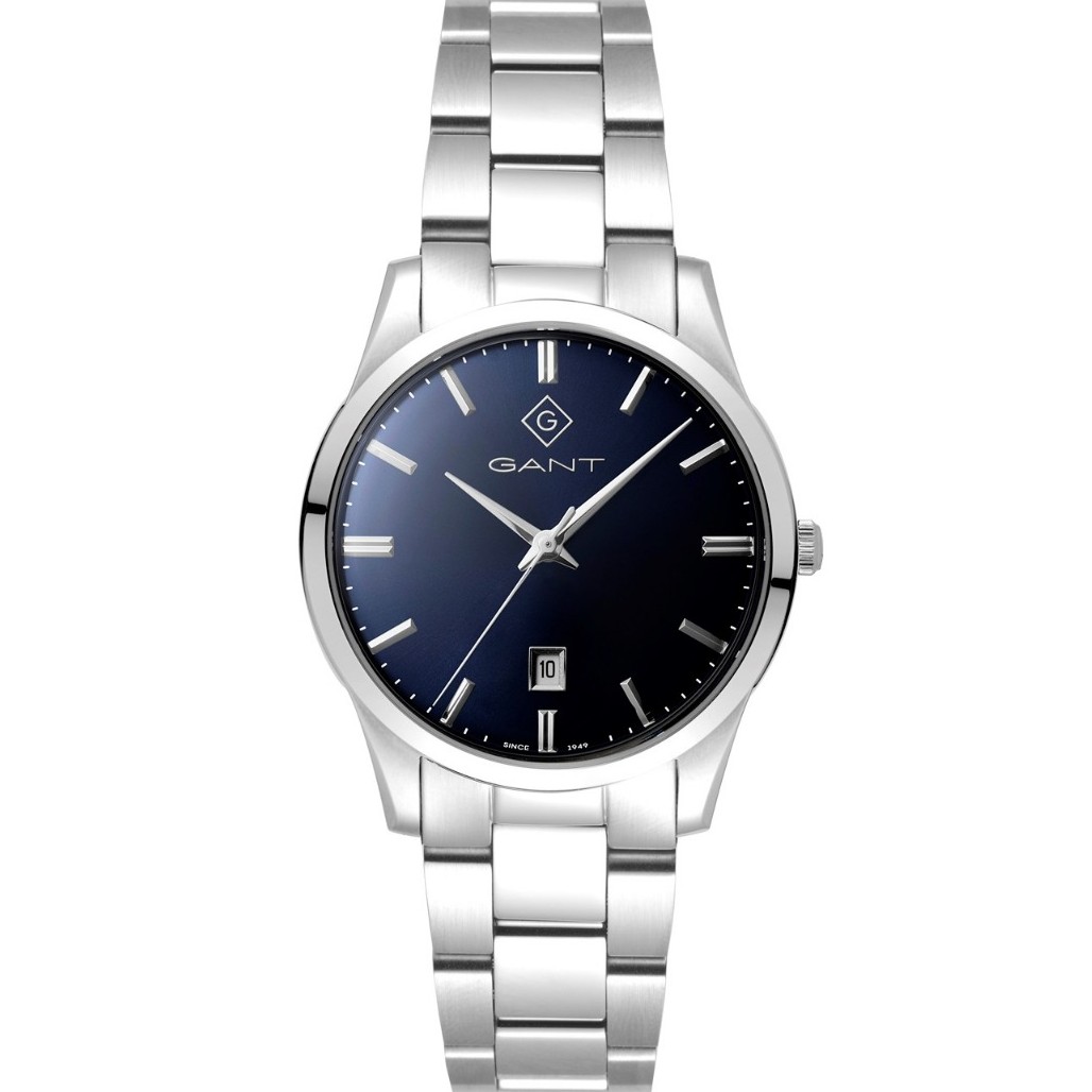 GANT Taunton Blue Dial 39mm Silver Stainless Steel Bracelet G208002 - 