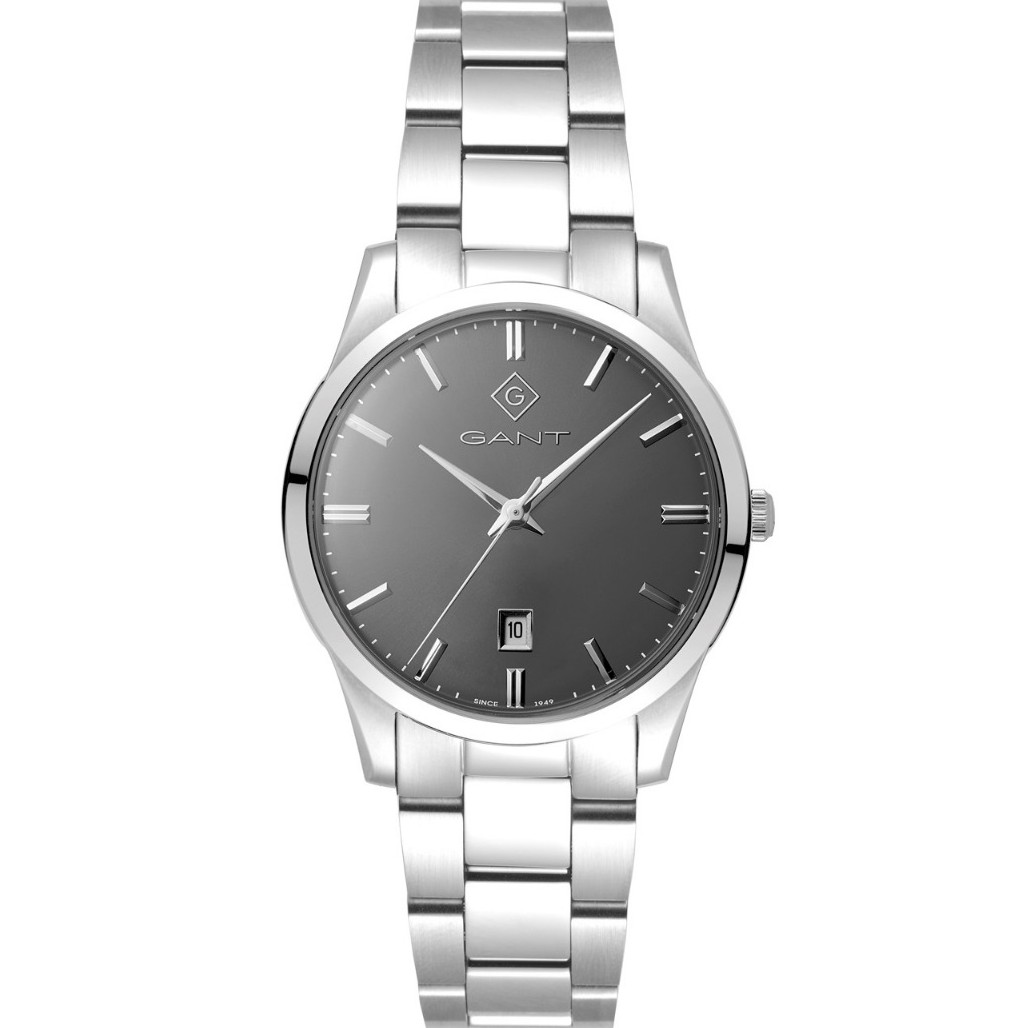GANT Taunton Gray Dial 39mm Silver Stainless Steel Bracelet G208003 - 