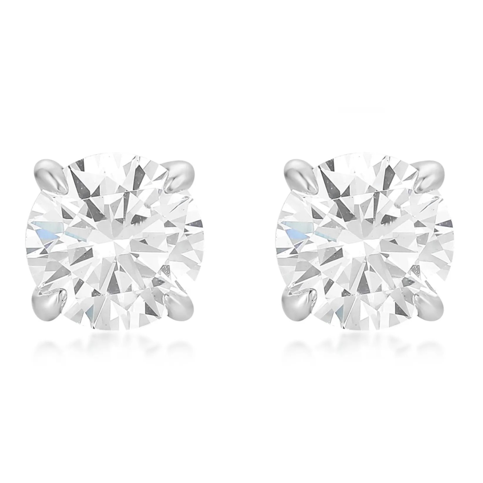 ΣΚΟΥΛΑΡΙΚΙΑ Μονόπετρα Gloria Hope από Ασήμι 925° με Πέτρες Ζιργκόν GH25WW-10103 - 1