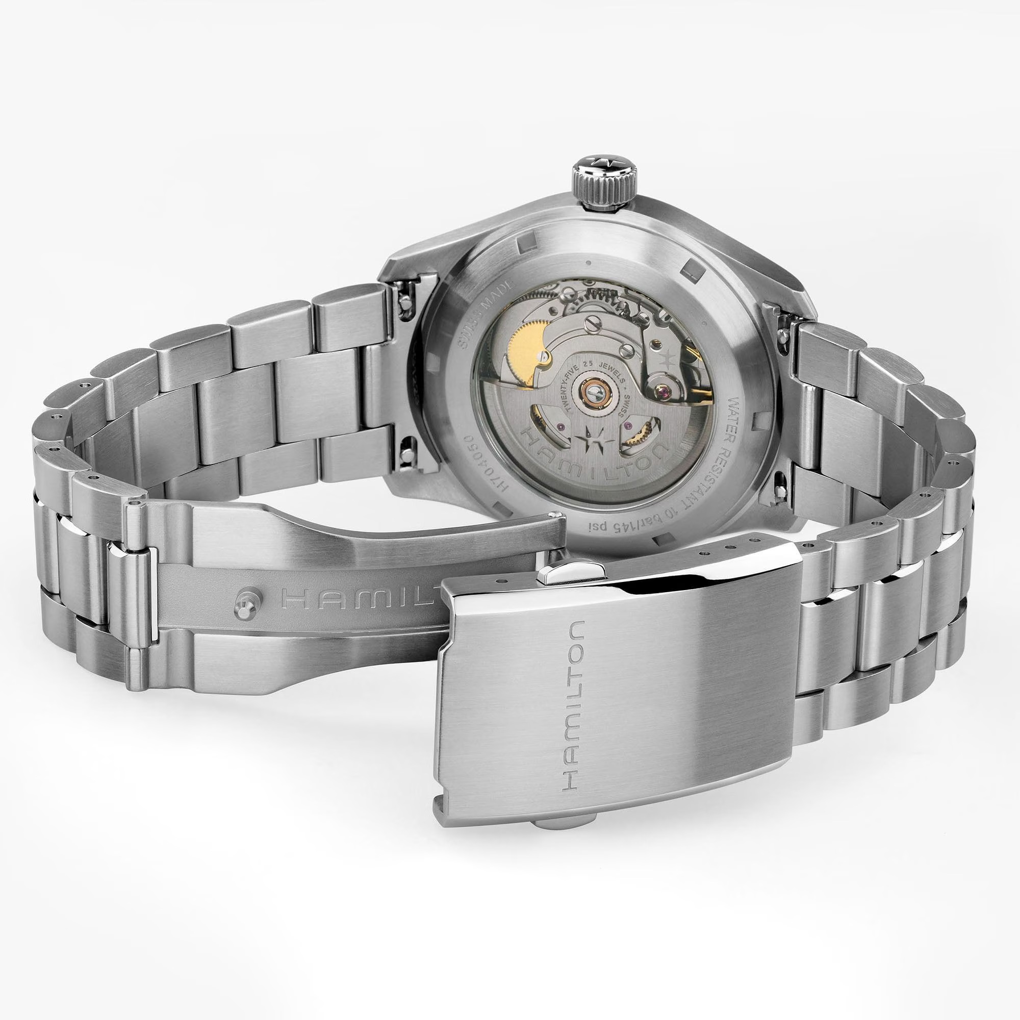 HAMILTON Khaki Field Murph Automatic Blue Dial 38mm Silver Stainless Steel Bracelet H70405140 - 7