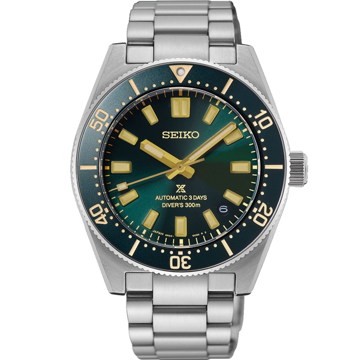 SEIKO Prospex European Limited Edition 2026 Automatic Green Dial 40mm Silver Stainless Steel Bracelet HBC010J1 - 