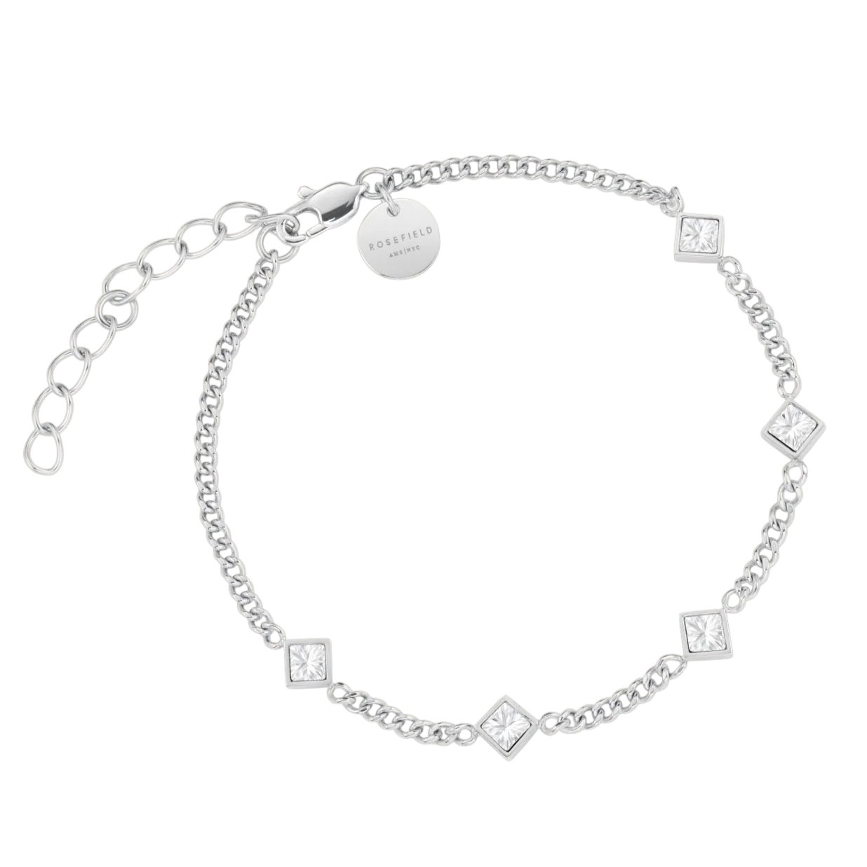 ΒΡΑΧΙΟΛΙ Crystal ROSEFIELD από Ανοξείδωτο Ατσάλι JBCPS-J1173 - 