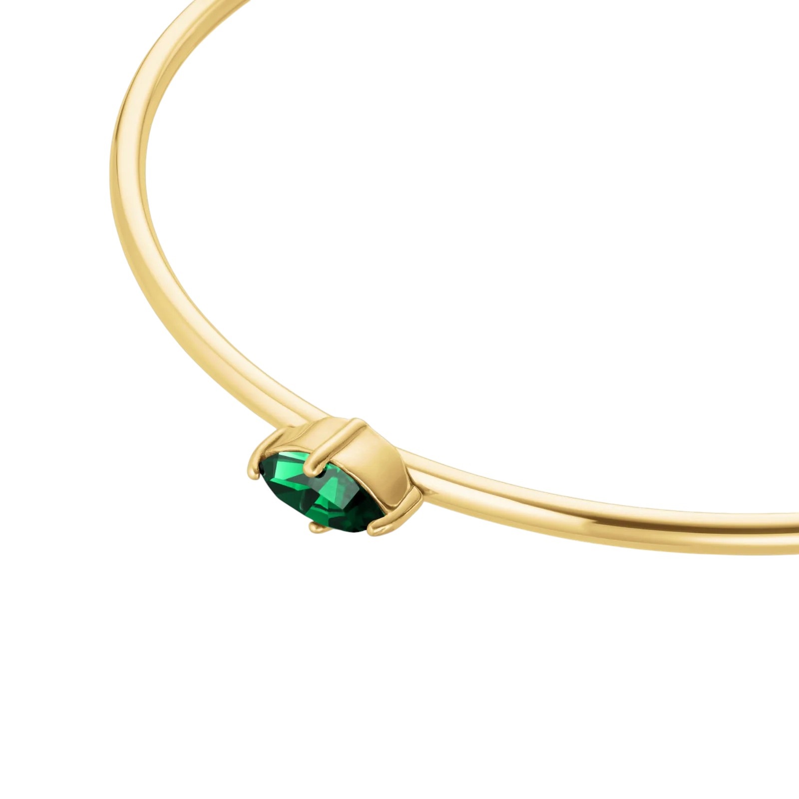 ΒΡΑΧΙΟΛΙ Marquise Bangle ROSEFIELD από Επιχρυσωμένο Ανοξείδωτο Ατσάλι JBEMG-J1242 - 