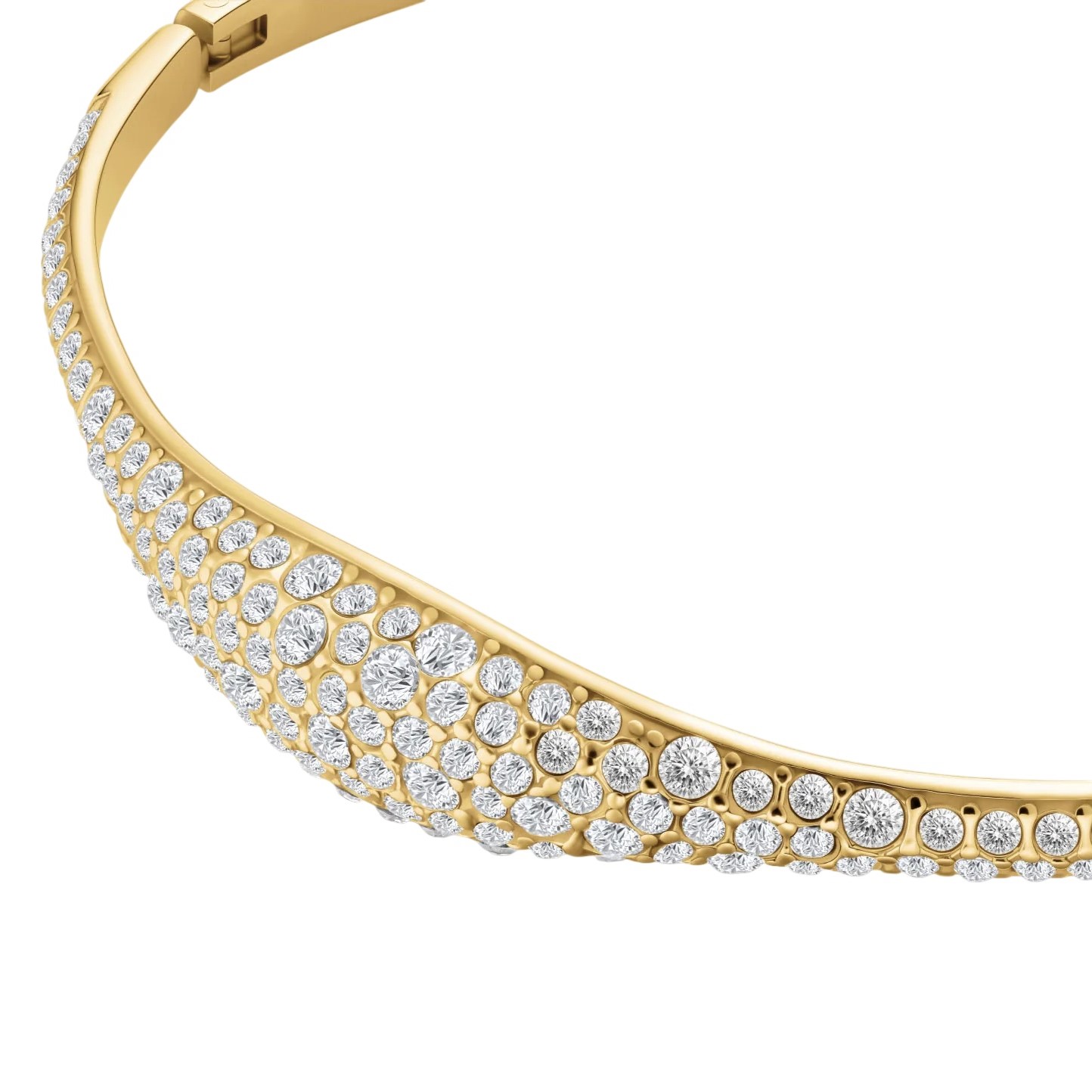 ΒΡΑΧΙΟΛΙ ROSEFIELD Pave από Επιχρυσωμένο Ανοξείδωτο Ατσάλι με Πέτρες Ζιργκόν JBPBG-J1237 - 3