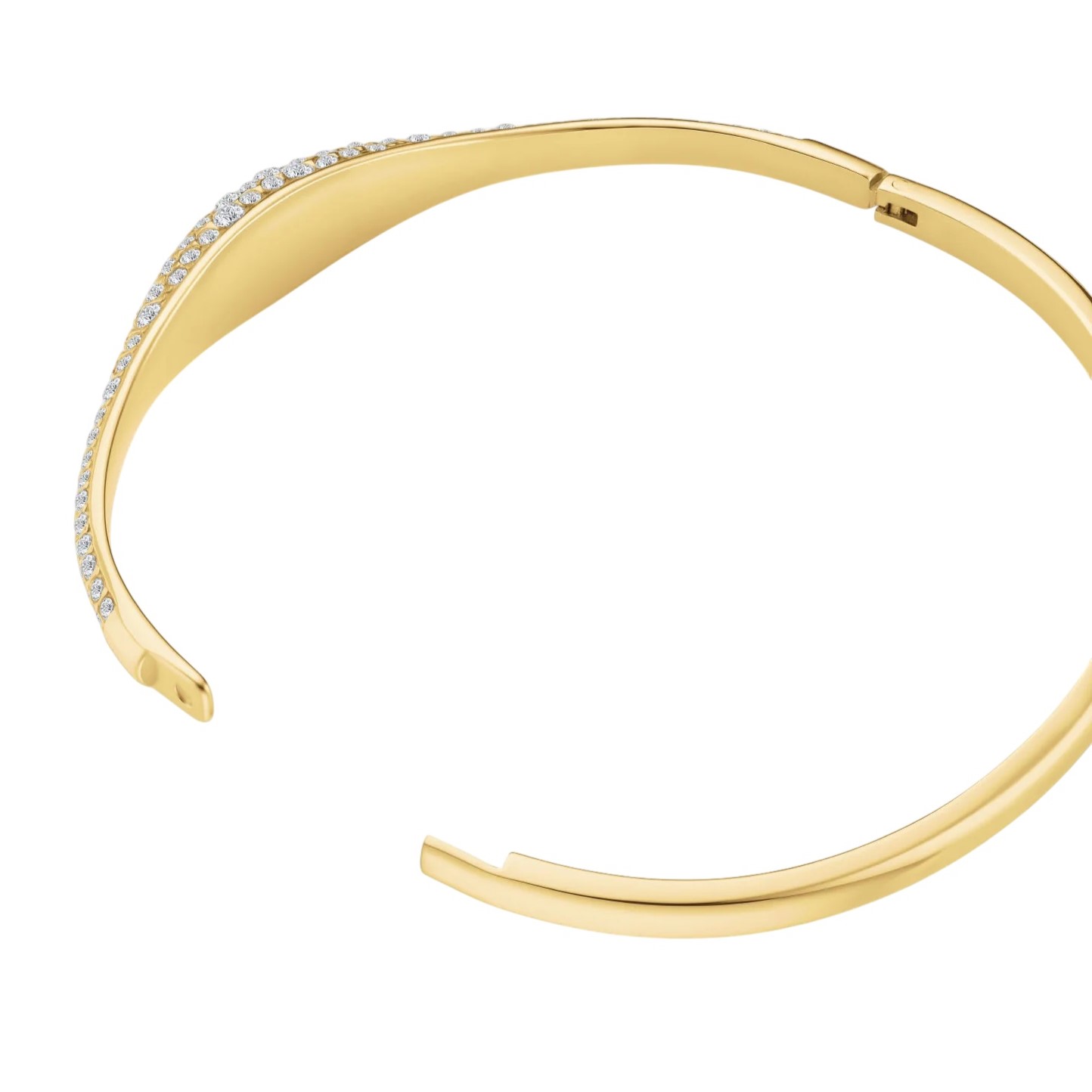 ΒΡΑΧΙΟΛΙ ROSEFIELD Pave από Επιχρυσωμένο Ανοξείδωτο Ατσάλι με Πέτρες Ζιργκόν JBPBG-J1237 - 4