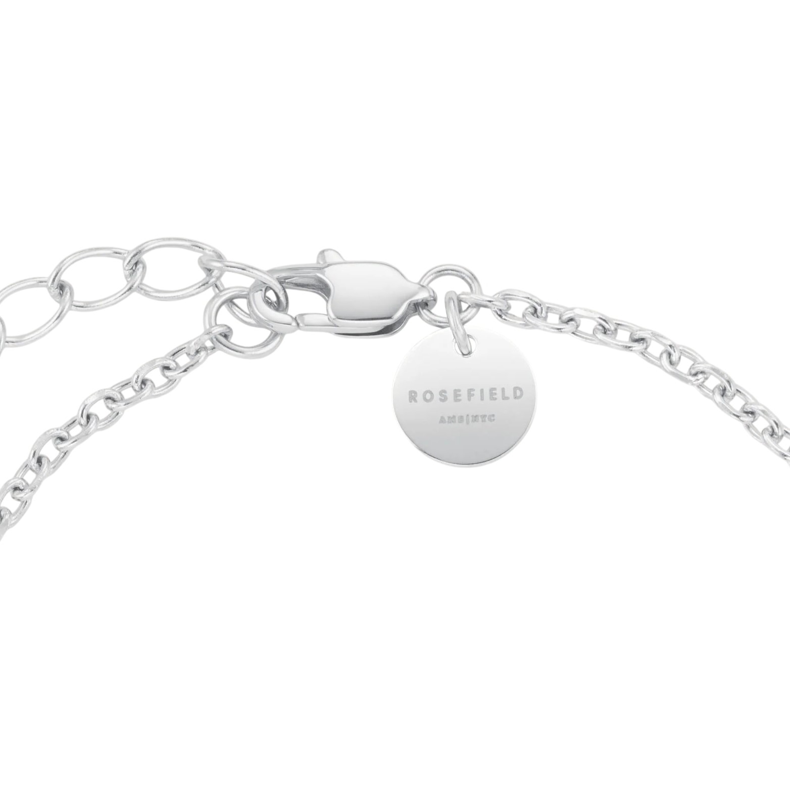 ΒΡΑΧΙΟΛΙ Pave Leaf ROSEFIELD από Ανοξείδωτο Ατσάλι με Πέτρες Ζιργκόν JBPLG-J1239 - 4