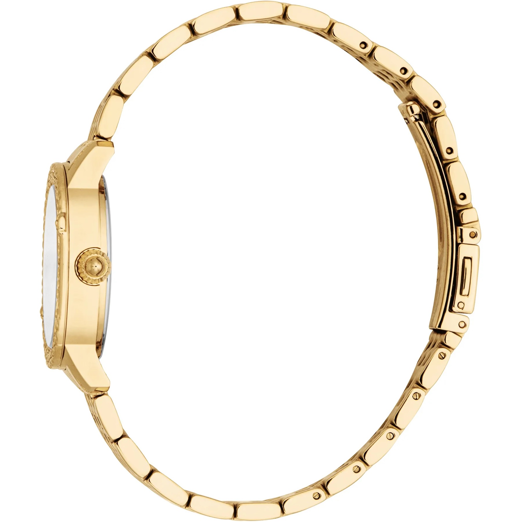 JUST CAVALLI Snake Gift Set Silver Dial 30mm Gold Stainless Bracelet JC1L336M0055 - 