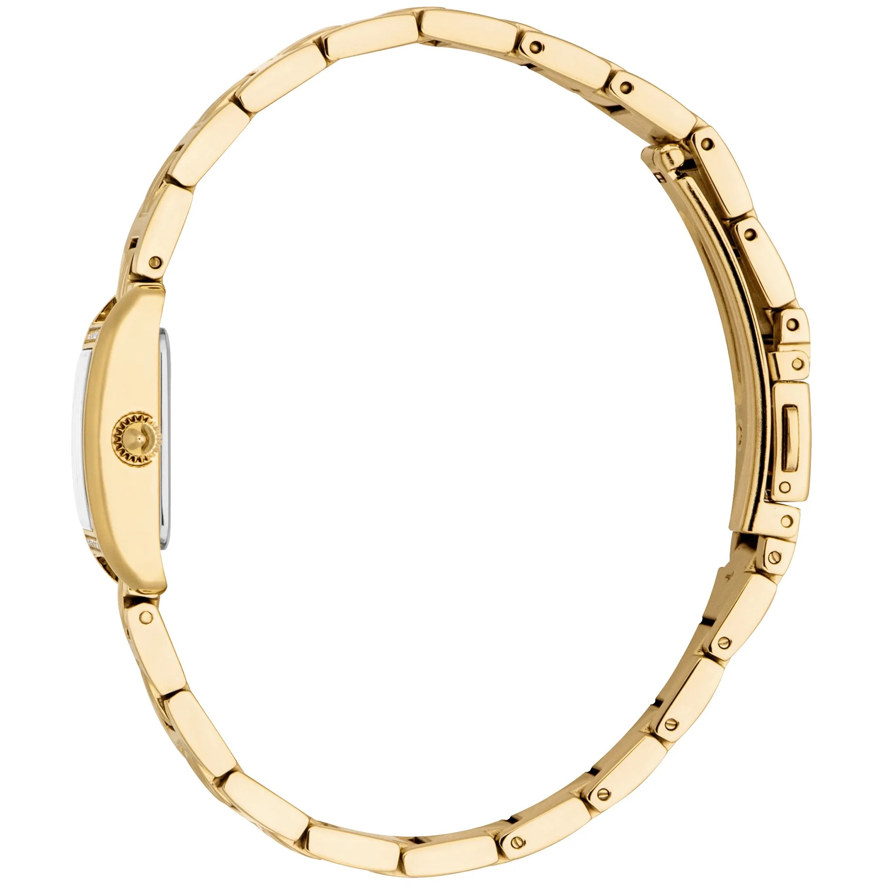 JUST CAVALLI Sera White Dial 22x25mm Gold Stainless Steel Bracelet JC1L384M0065 - 