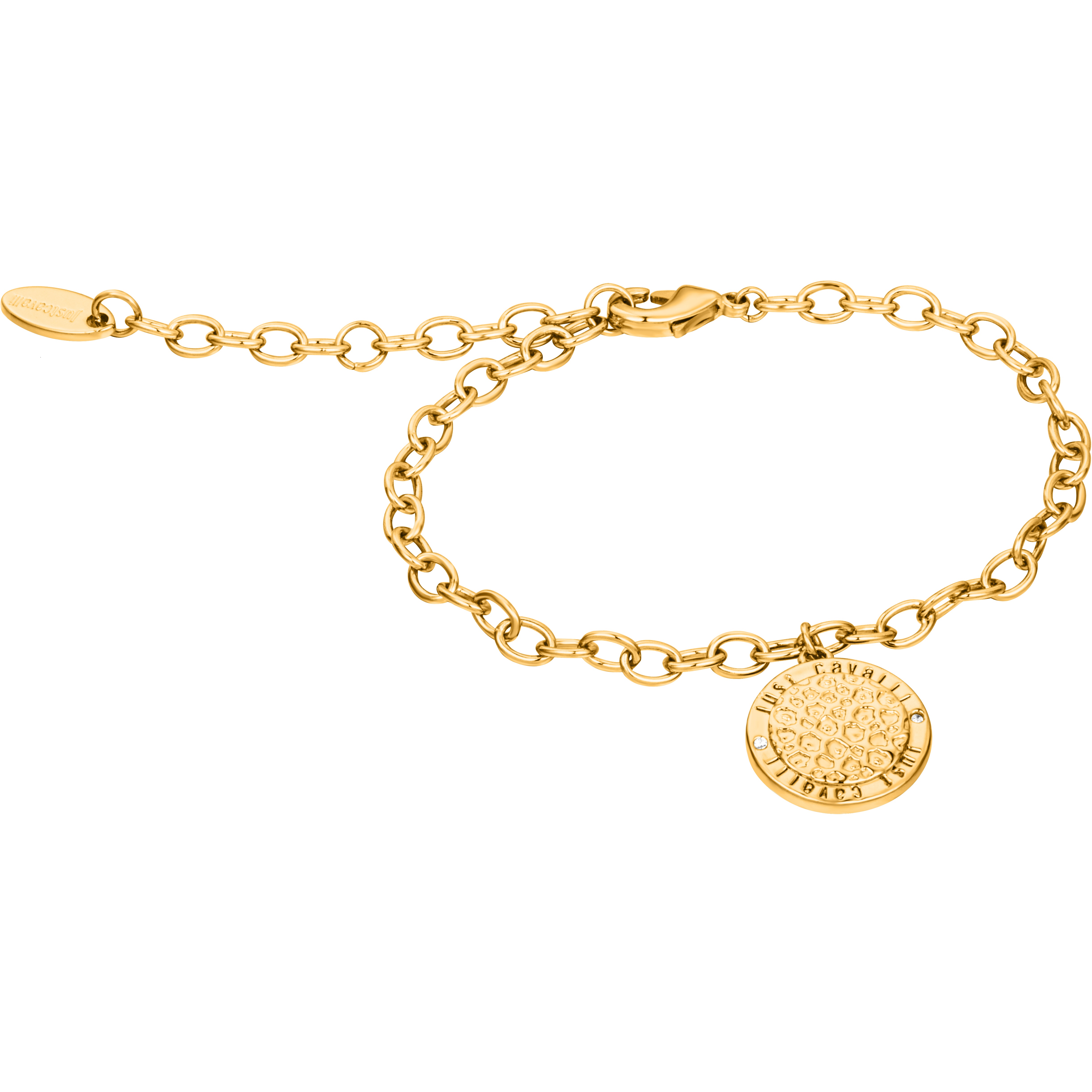 ΒΡΑΧΙΟΛΙ JUST CAVALLI Fiorenze από Επιχρυσωμένο Ανοξείδωτο Ατσάλι JCBR01703200 - 