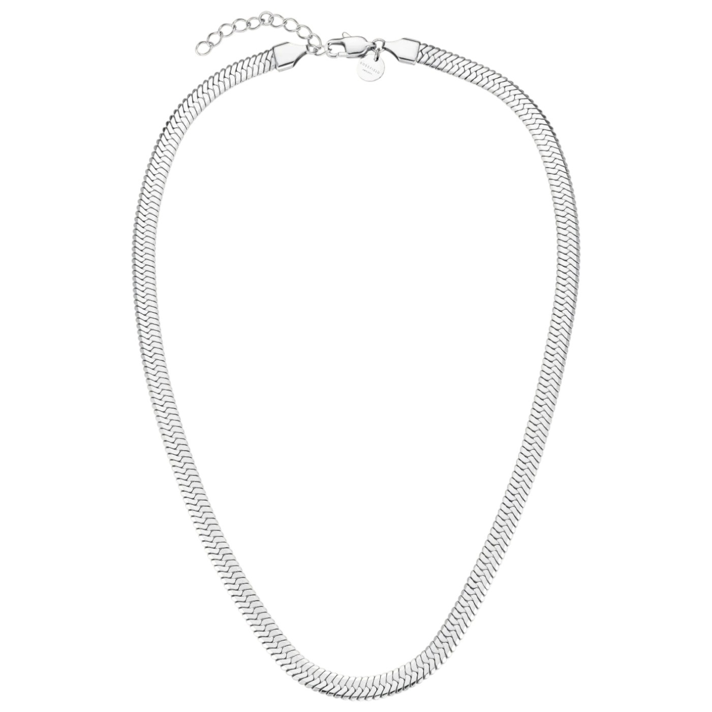 ΚΟΛΙΕ Large Snake ROSEFIELD από Ανοξείδωτο Ατσάλι JNLSS-J1186 - 