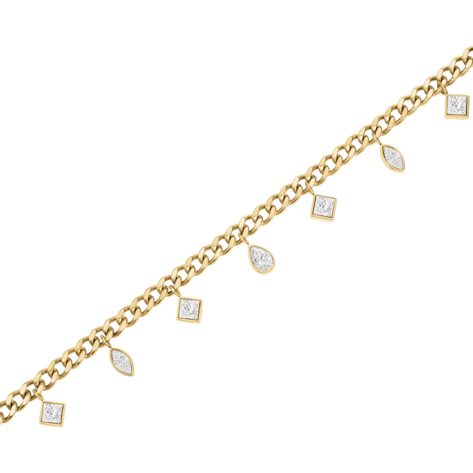 ΚΟΛΙΕ ROSEFIELD Crystals Choker από Επιχρυσωμένο Ανοξείδωτο Ατσάλι JNMCG-J1178 - 3