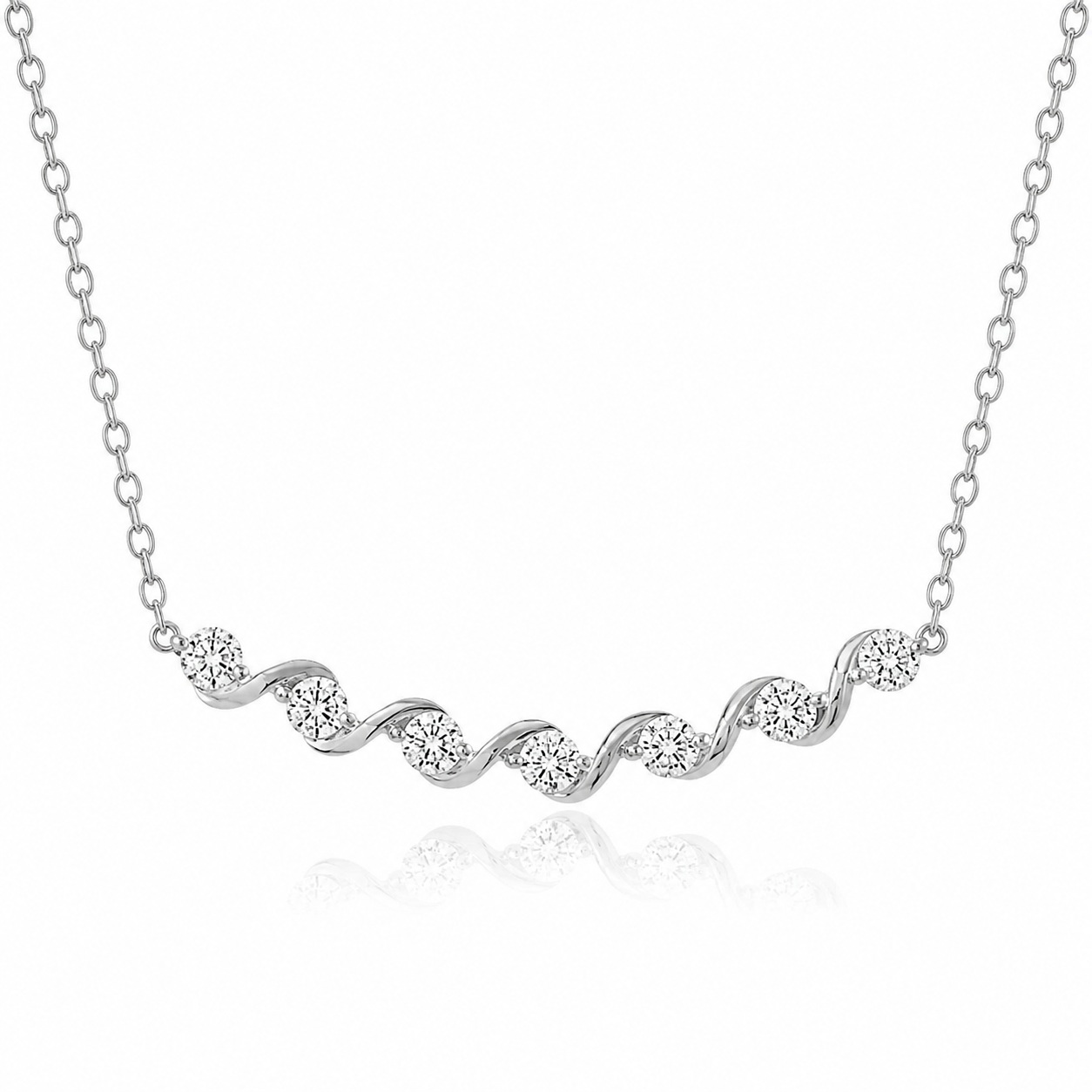 JOOLS Women's NECKLACE from Silver 925° with Synthetic Stones JNY18924L-W