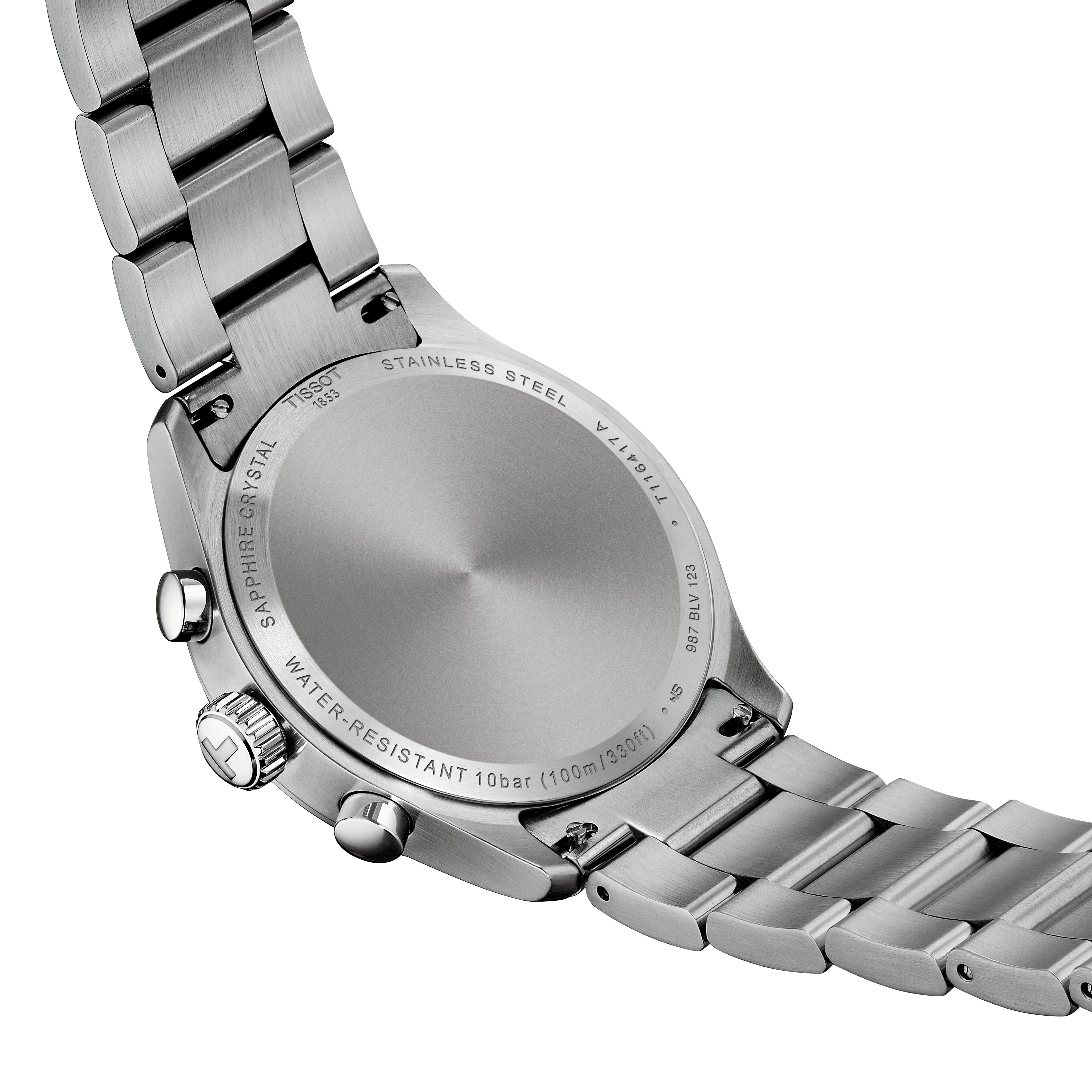 TISSOT L Classic Chronograph Green Dial 42mm Stainless Steel Bracelet T116.417.11.092.00 - 4