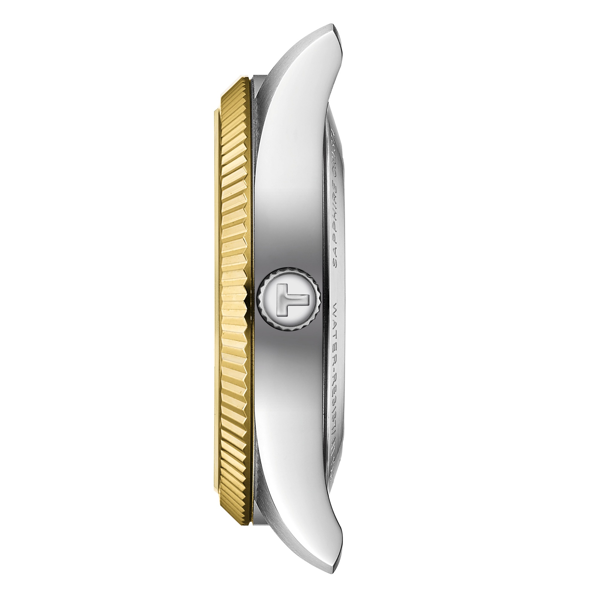 TISSOT Ballade Powermatic 80 COSC Silver Dial 39mm Two Tone Gold Stainless Steel Bracelet T156.408.22.033.00 - 5