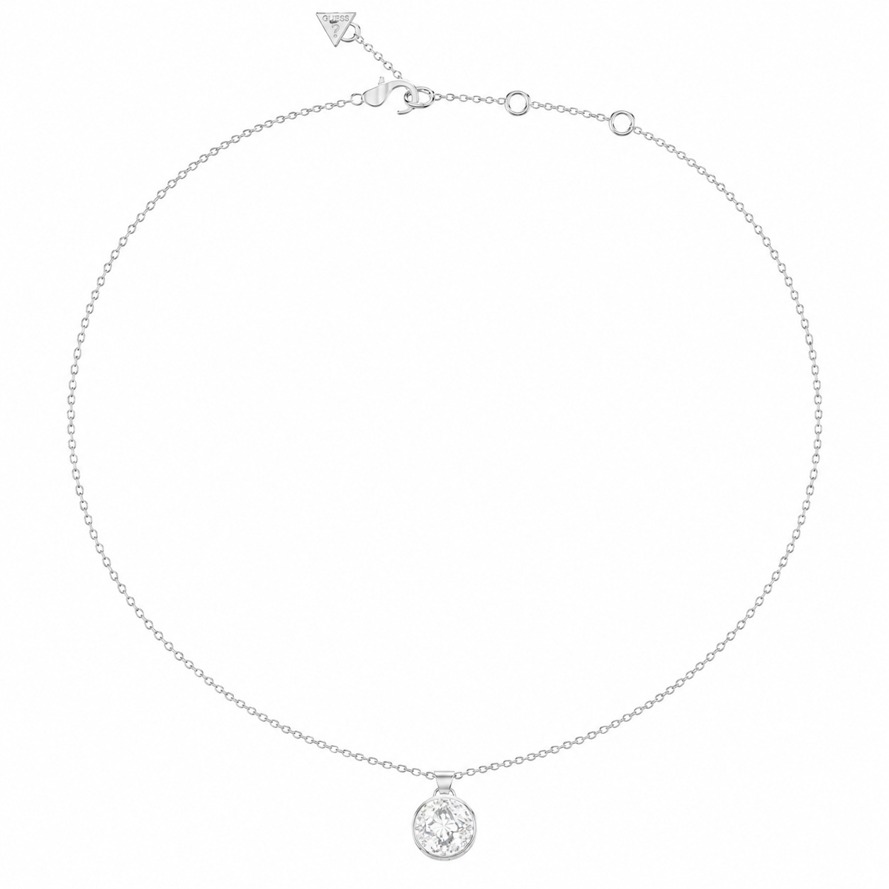 ΚΟΛΙΕ 4G Supreme GUESS Jewellery από Ανοξείδωτο Ατσάλι με Πέτρες Ζιργκόν JUBN06393JWRHT/U - 
