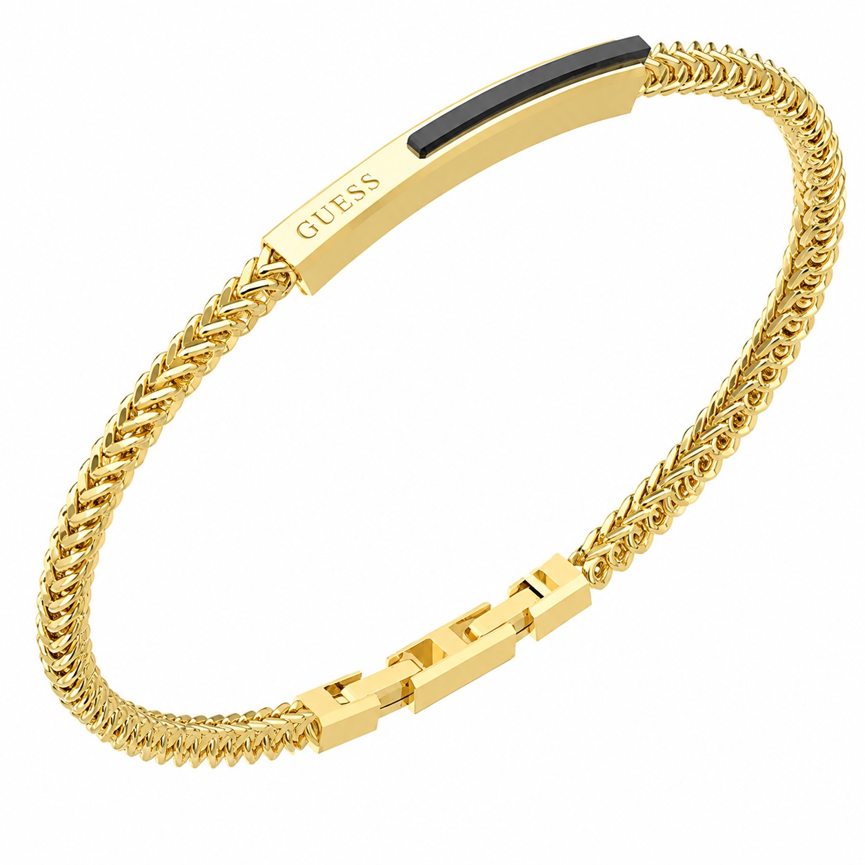 ΒΡΑΧΙΟΛΙ Guess Noir GUESS Jewellery από Επιχρυσωμένο Ανοξείδωτο Ατσάλι JUMB05109JWYGL - 