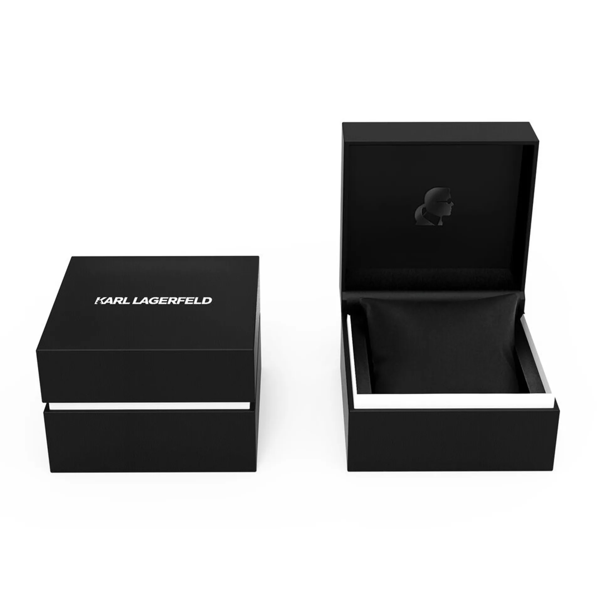 KARL LAGERFELD Paris Gold Dial 21x36mm Gold-Plated Stainless Steel R0553103502 - 6