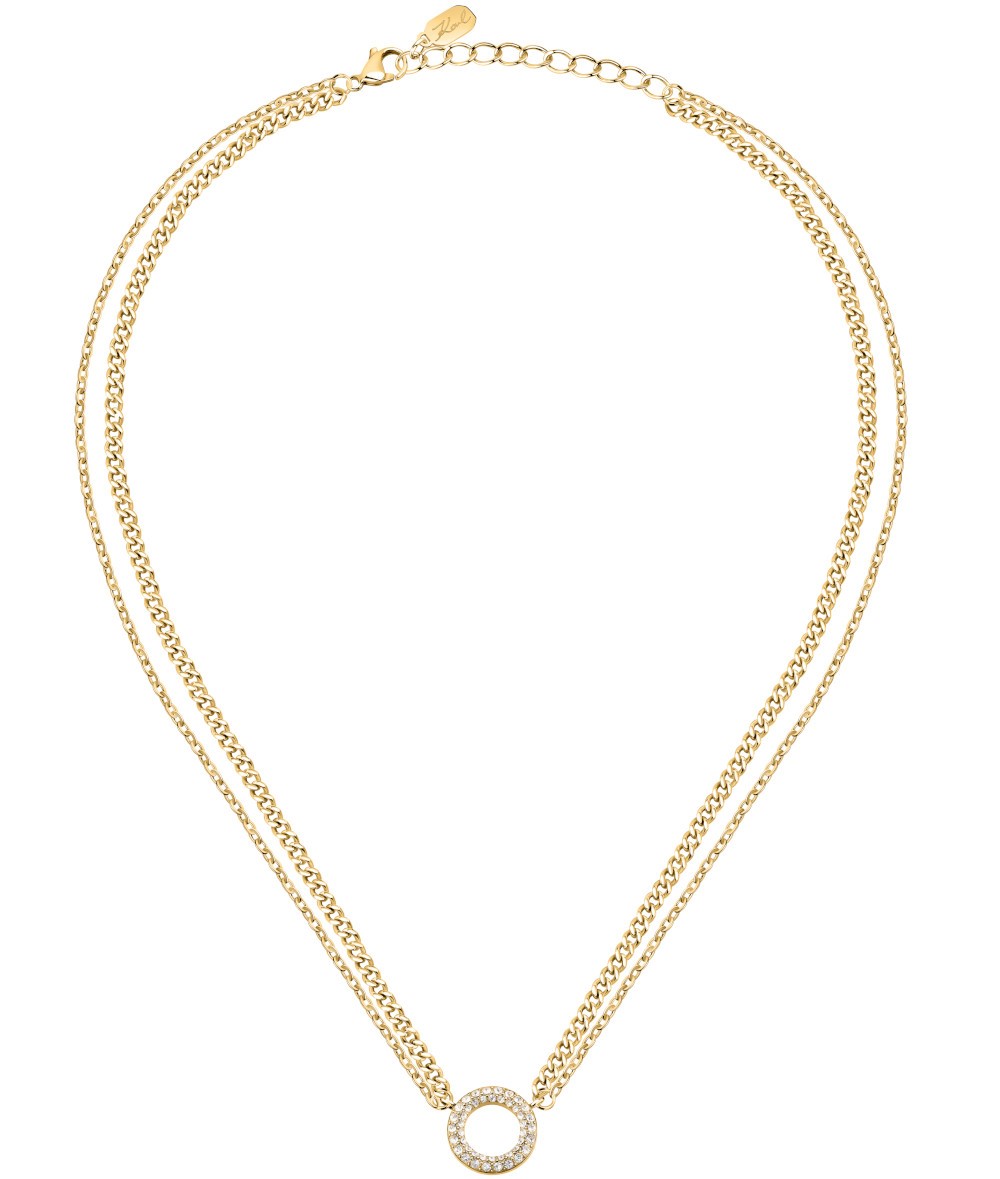 ΚΟΛΙΕ Crystals KARL LAGERFELD από Επιχρυσωμένο Ανοξείδωτο Ατσάλι με Πέτρες Ζιργκόν KLAYC55 - 3