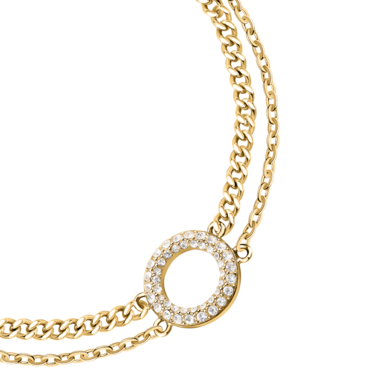 ΒΡΑΧΙΟΛΙ Crystals KARL LAGERFELD από Επιχρυσωμένο Ανοξείδωτο Ατσάλι με Πέτρες Ζιργκόν KLAYC56 - 3