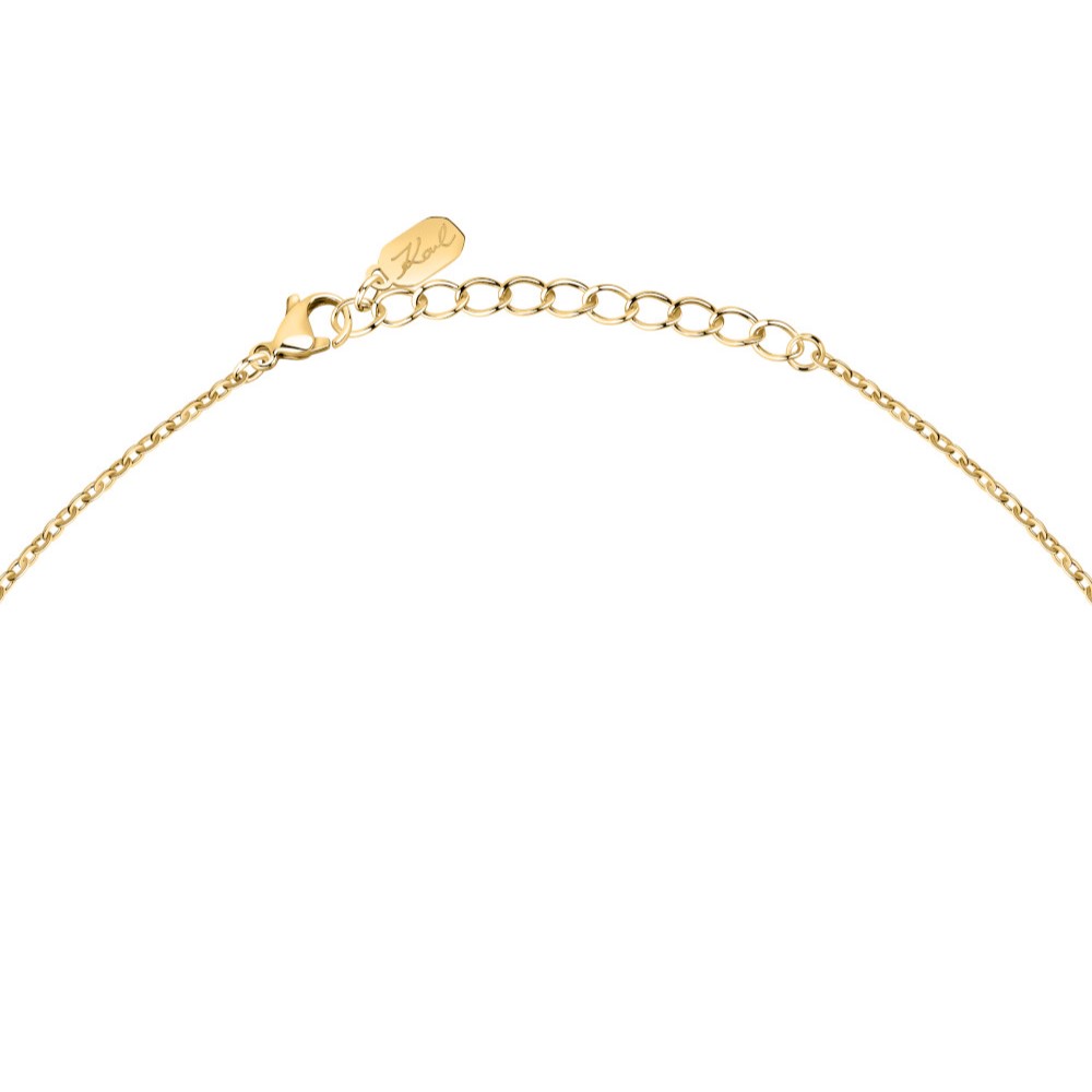 ΚΟΛΙΕ Crystals KARL LAGERFELD από Επιχρυσωμένο Ανοξείδωτο Ατσάλι με Πέτρες Ζιργκόν KLAYC58 - 4