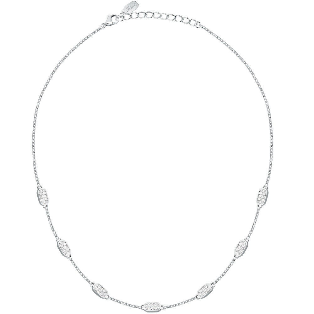 ΚΟΛΙΕ Crystals KARL LAGERFELD από Ανοξείδωτο Ατσάλι με Πέτρες Ζιργκόν KLAYC63 - 3