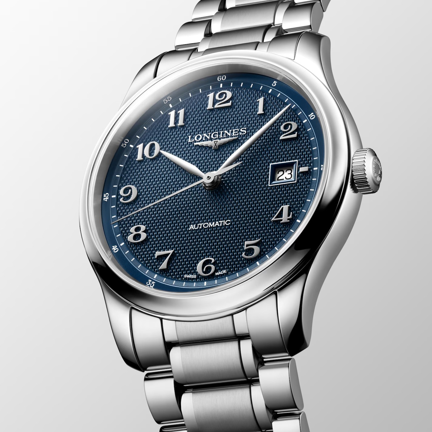 LONGINES Master Collection Blue Dial 41mm Silver Stainless Steel Bracelet L29504936 - 3