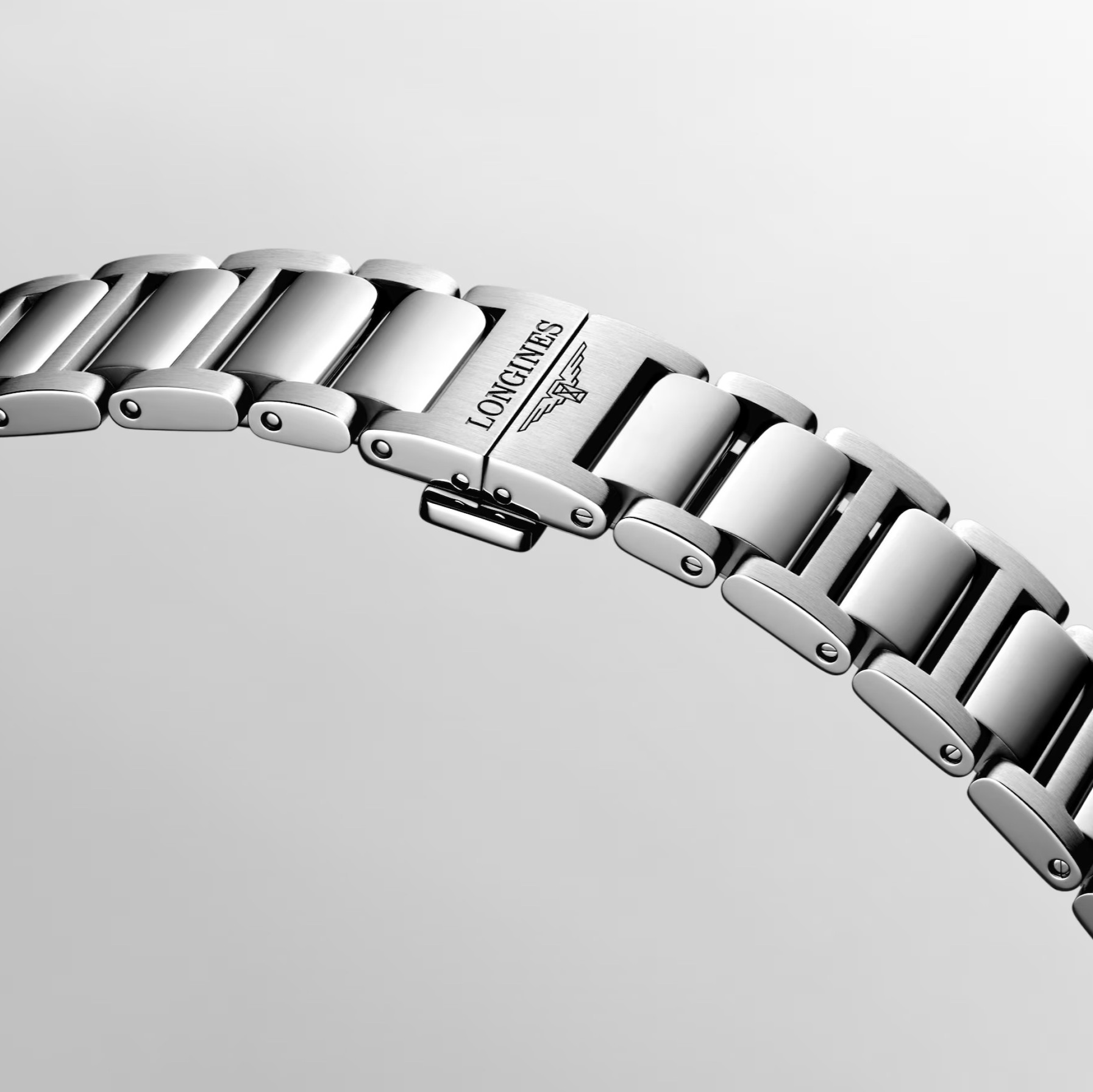 LONGINES Conquest Quartz Sunray Green Dial 41mm Silver Stainless Steel Bracelet L38604096 - 5
